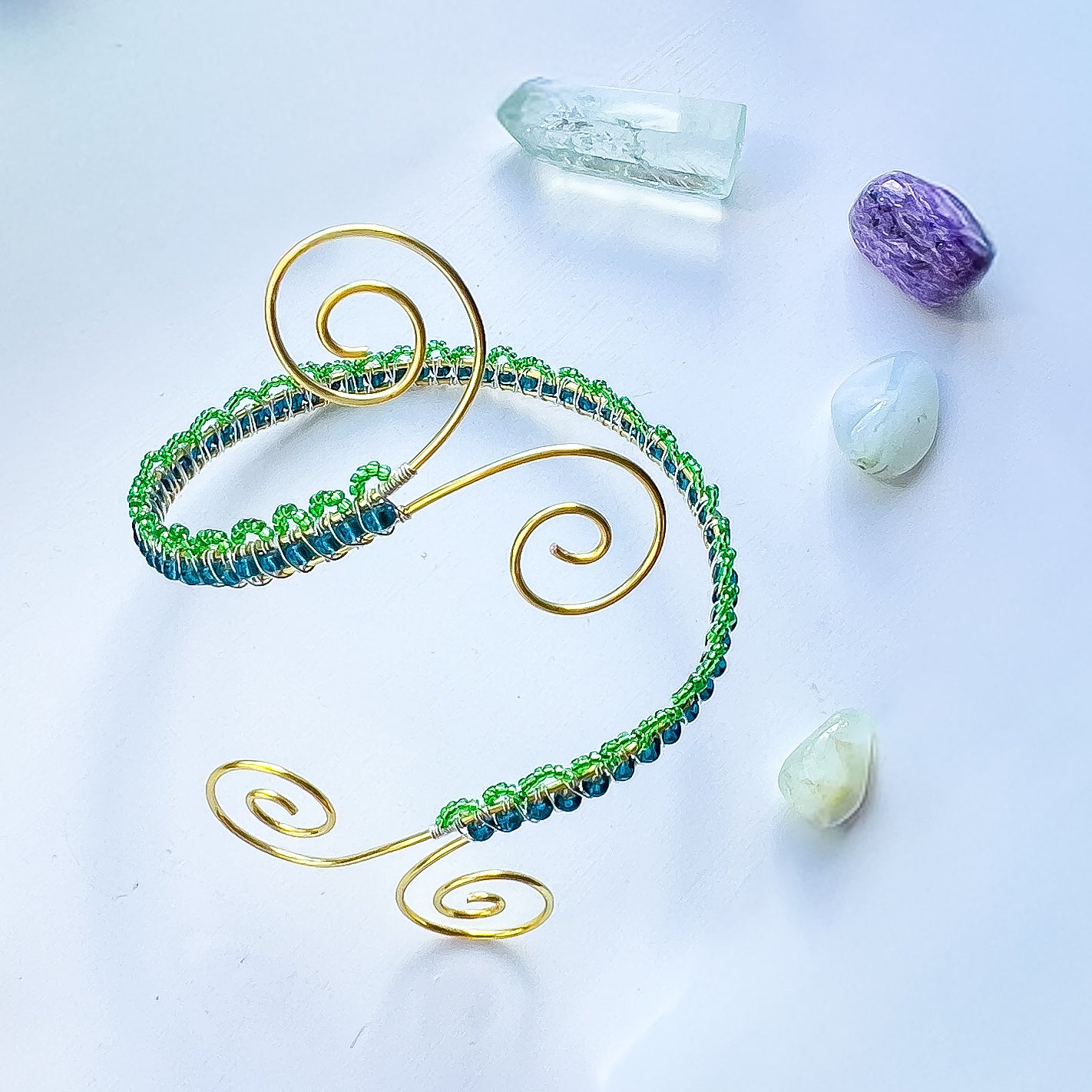 Hera inspired arm cuff for Michelle