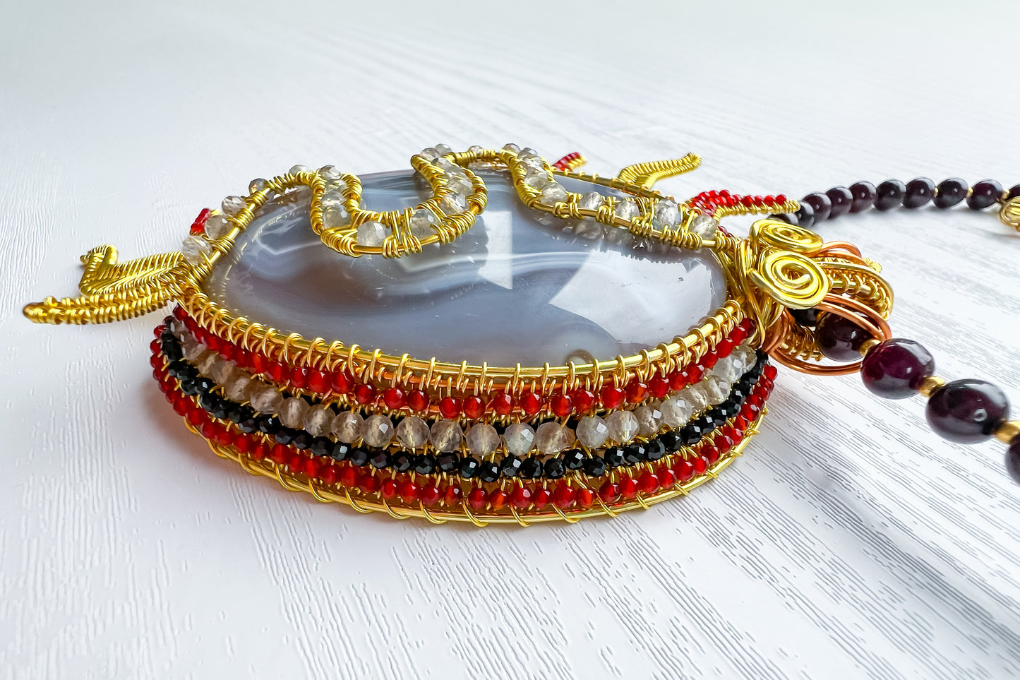 Year of the Snake Statement Necklace