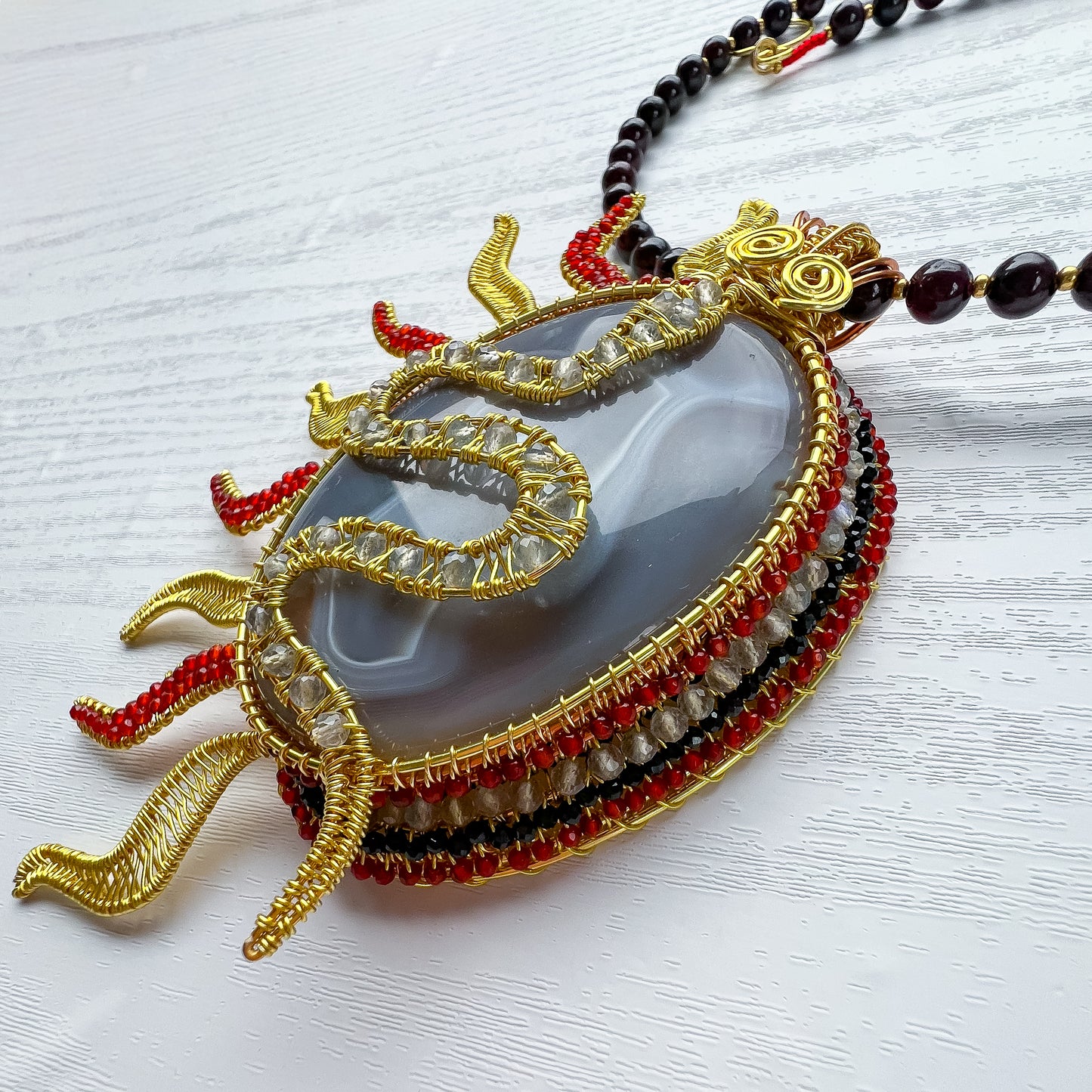 Year of the Snake Statement Necklace