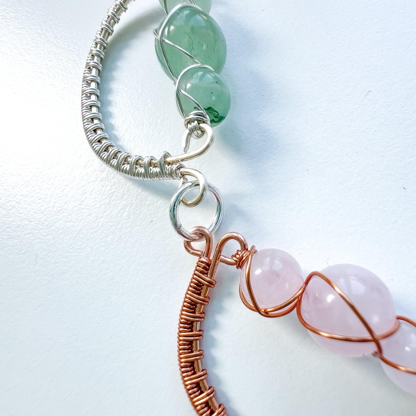 π Rainbow Crescent Gemstone Necklace π Jewellery MakerTV Piece π©·π