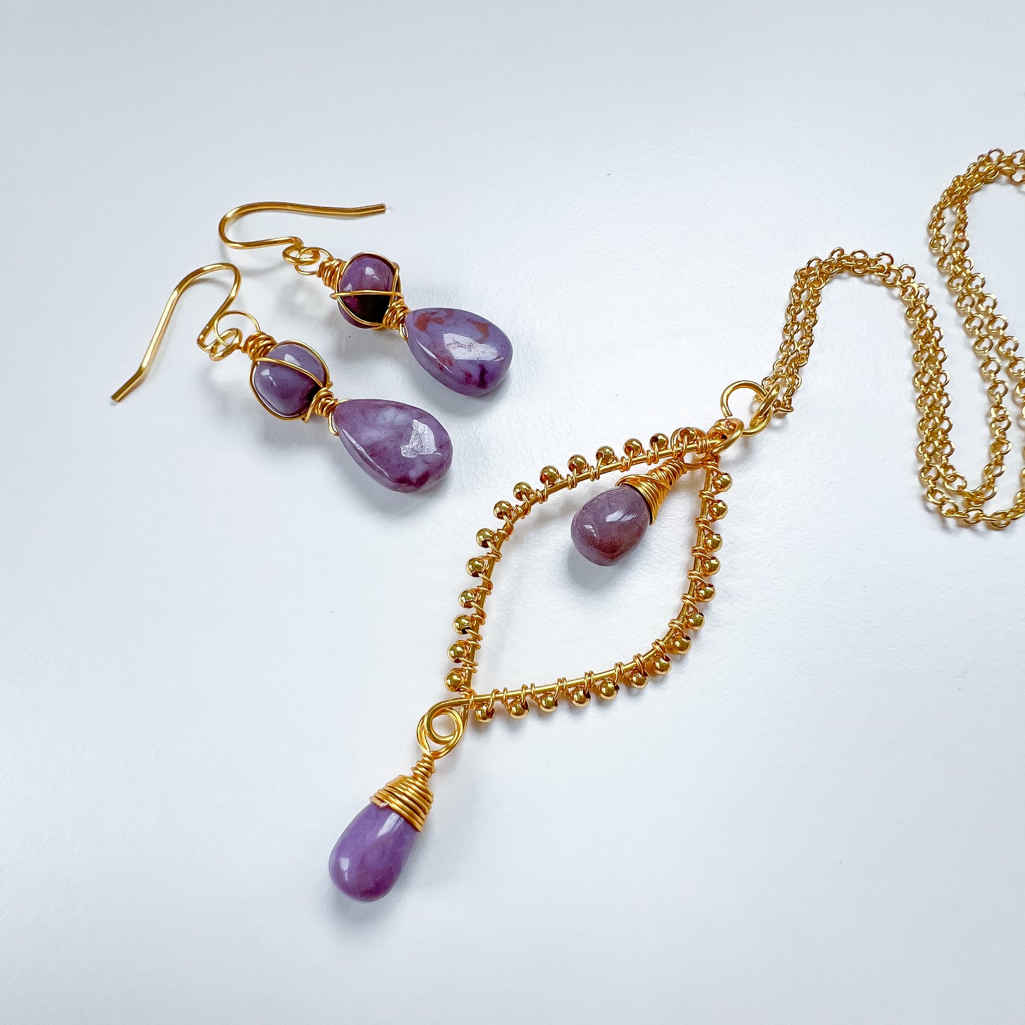 πβ¨ Burmese Jadeite Drop Earrings β¨π Jewellery MakerTV Piece π©·π