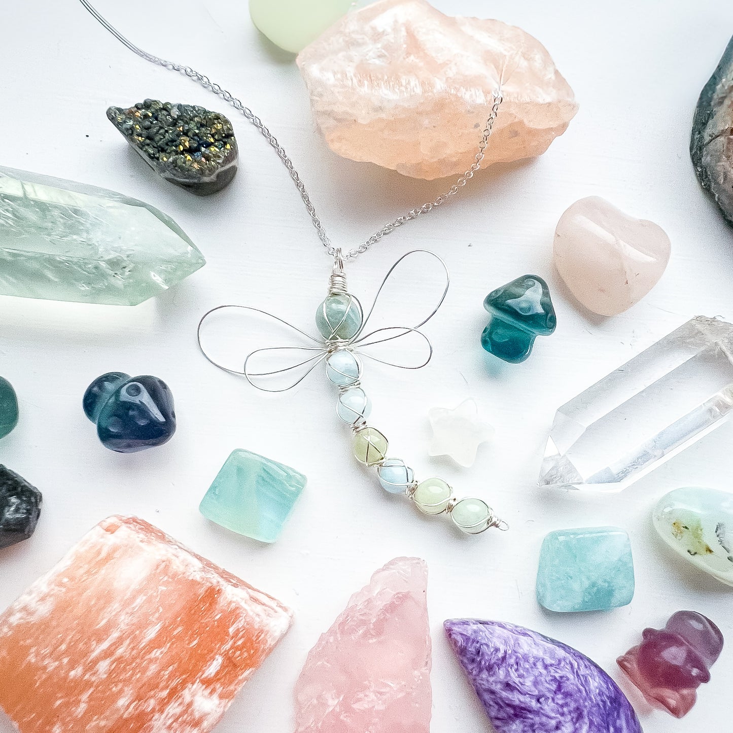 . 🧚✨🌿💎 Aquamarine Dragonfly 💎🌿✨🧚
