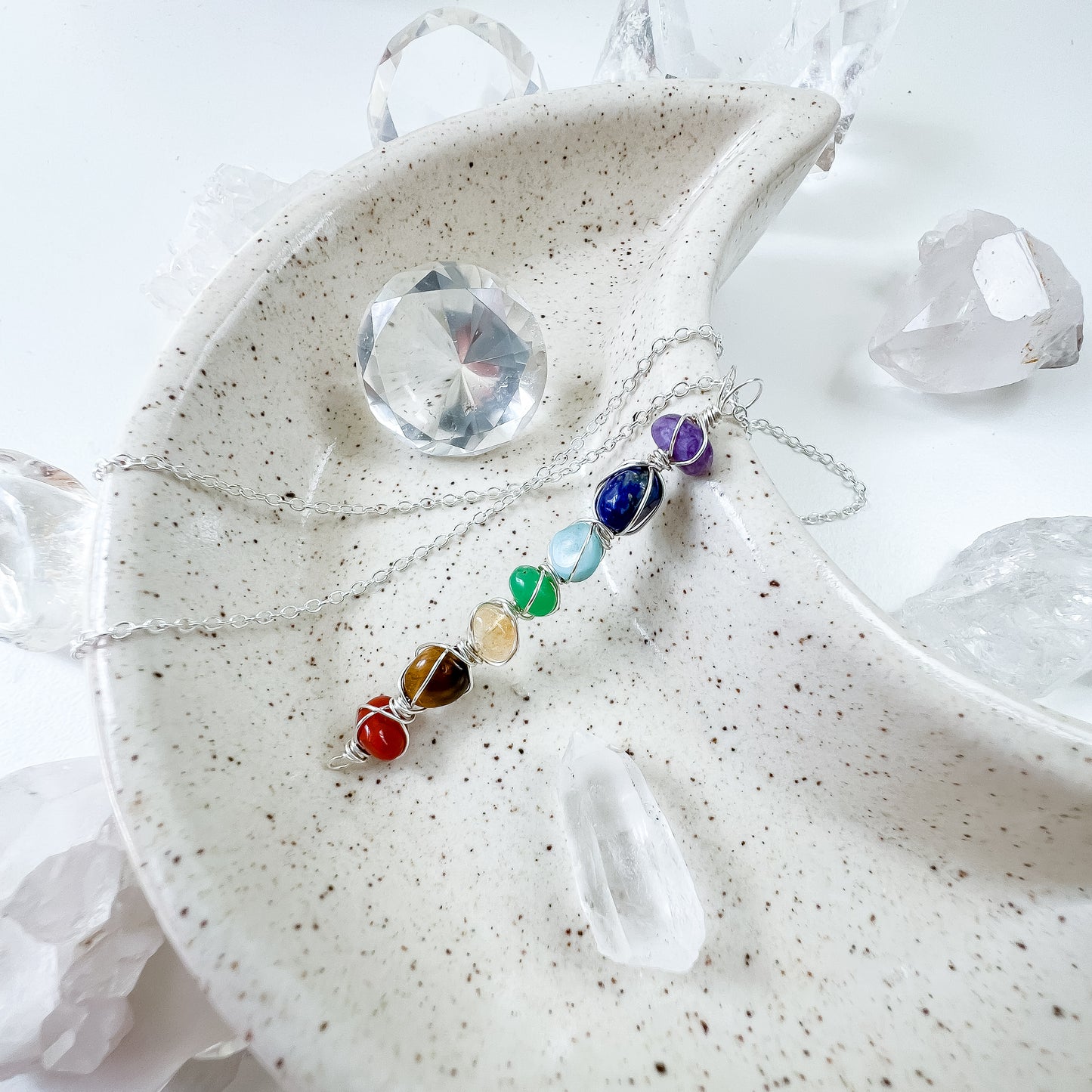 Chakra necklace 🌈