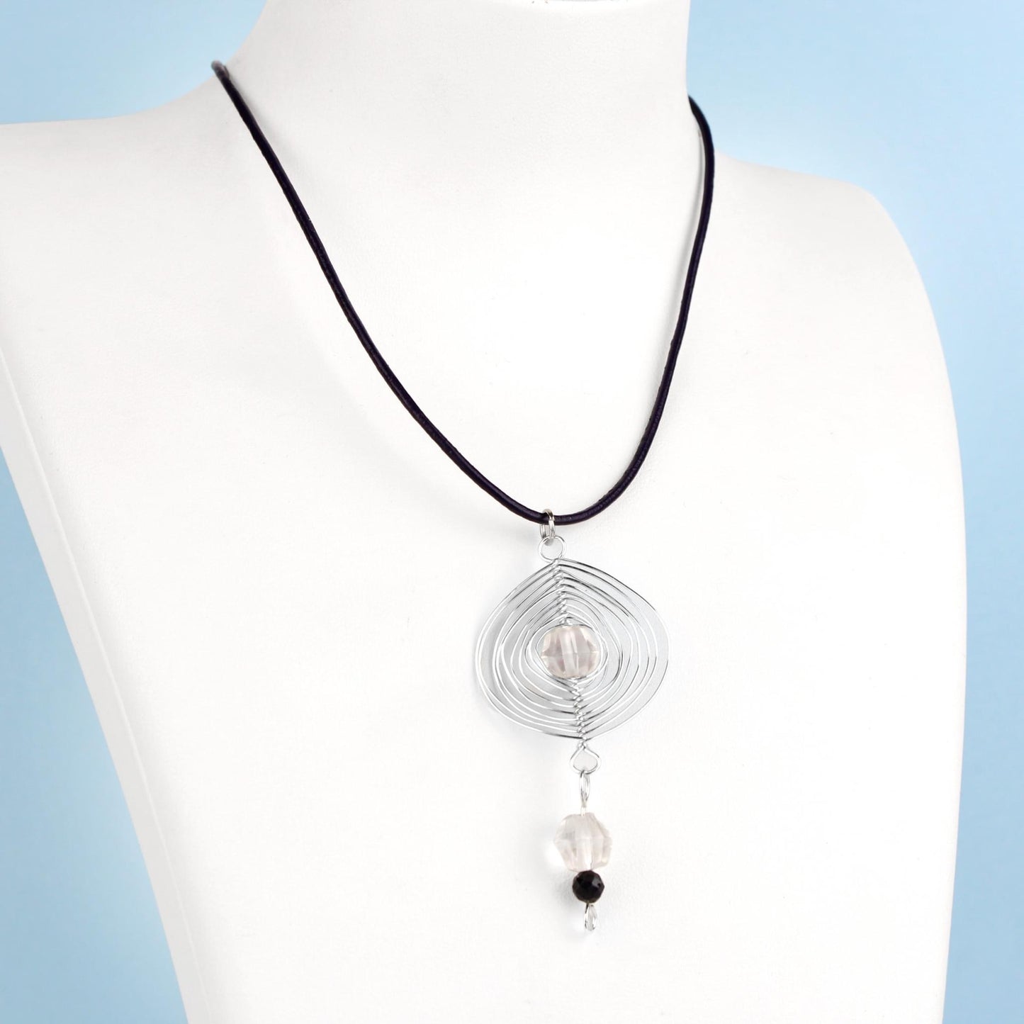 ๐๐ Sapphire Sensations Saturn Satellite Necklace ๐๐ Jewellery MakerTV Piece ๐ฉท๐