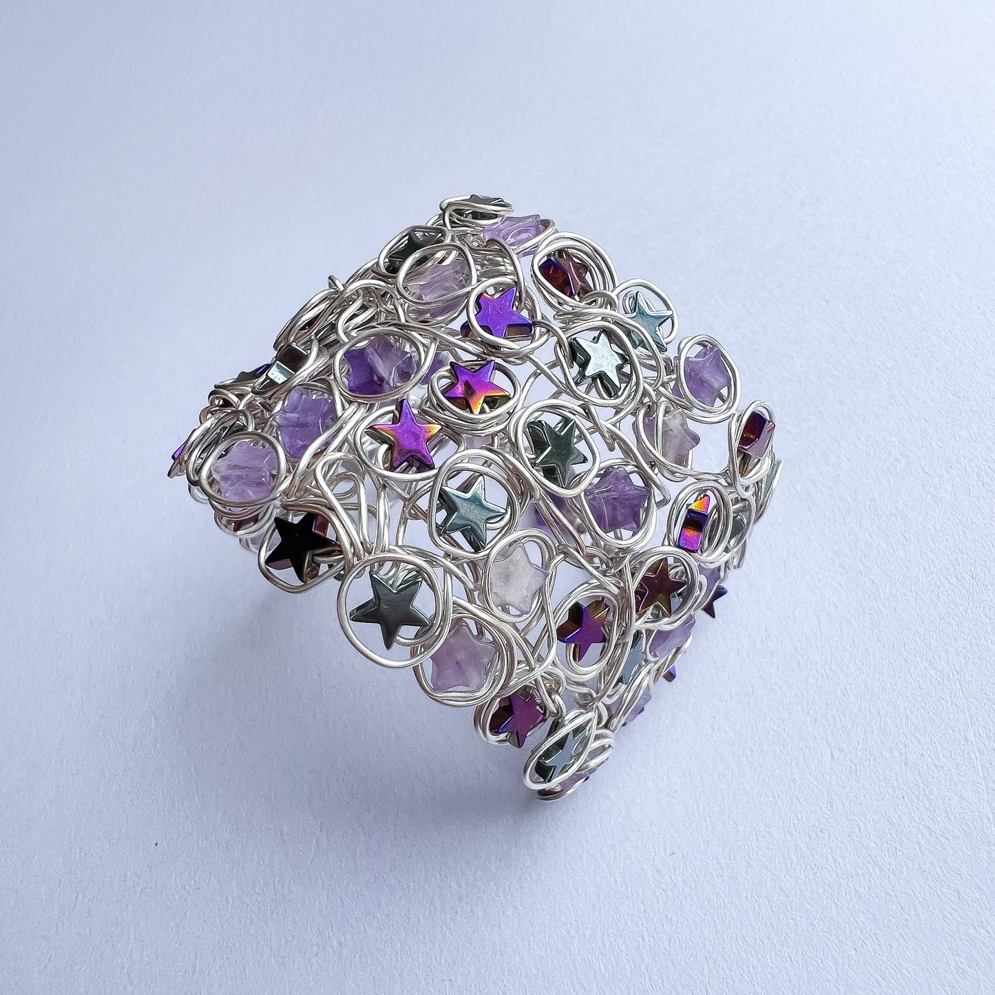 ✨🌌 Celestial Cuff 🌌✨ Jewellery MakerTV Piece 🩷💚