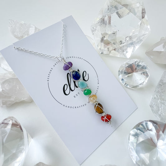 Chakra necklace 🌈