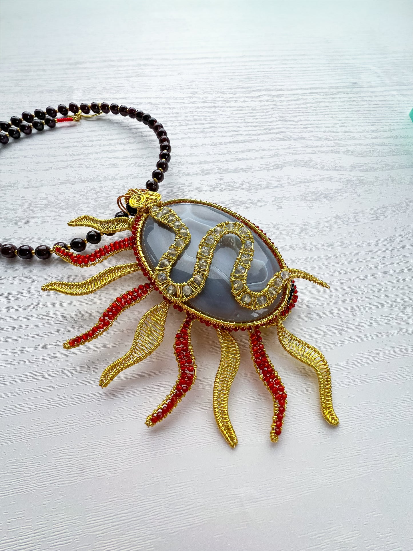 Year of the Snake Statement Necklace