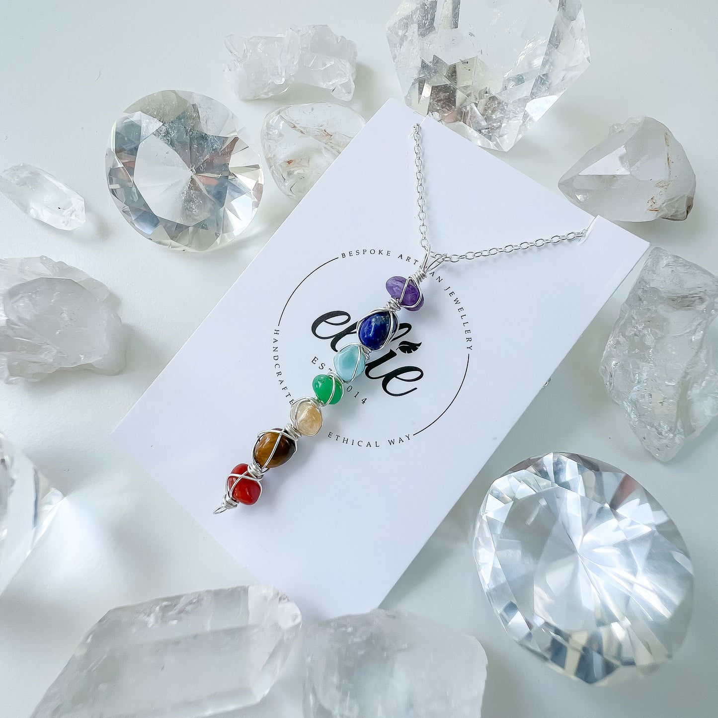 Chakra necklace 🌈