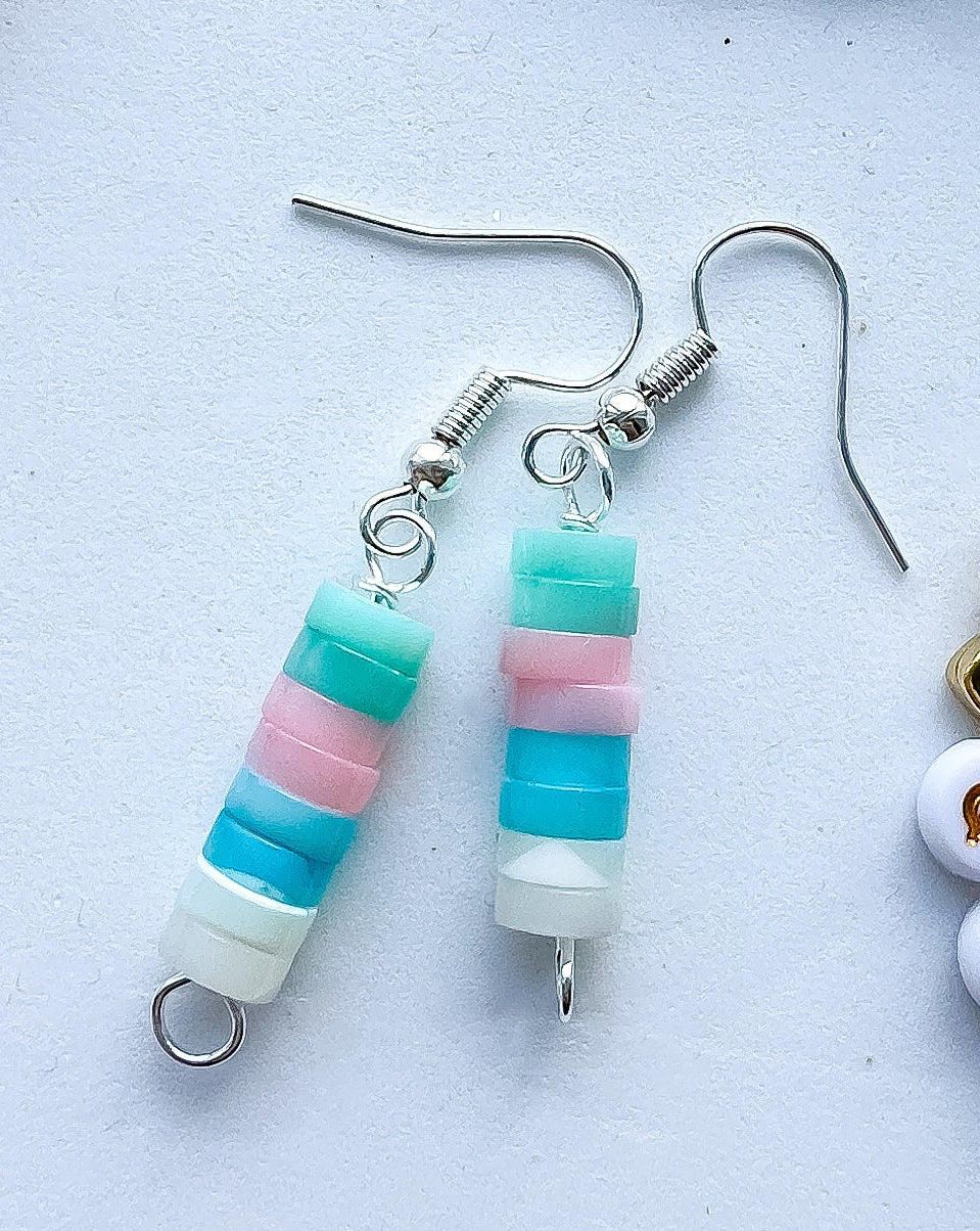 ๐ ๐ธ Pastel Mother of Pearl Stretchy Bracelets ๐ธ๐ Jewellery MakerTV Piece ๐ฉท๐