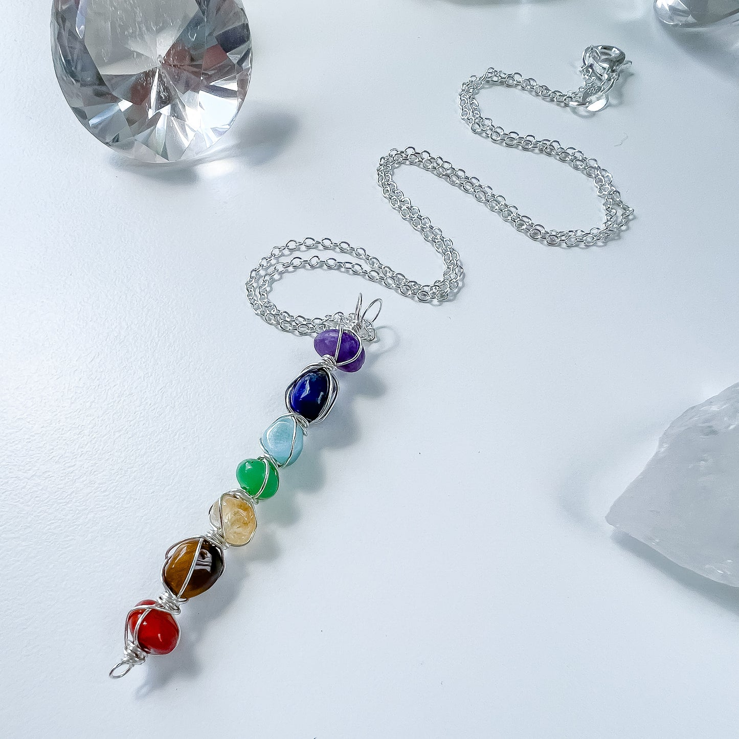 Chakra necklace 🌈