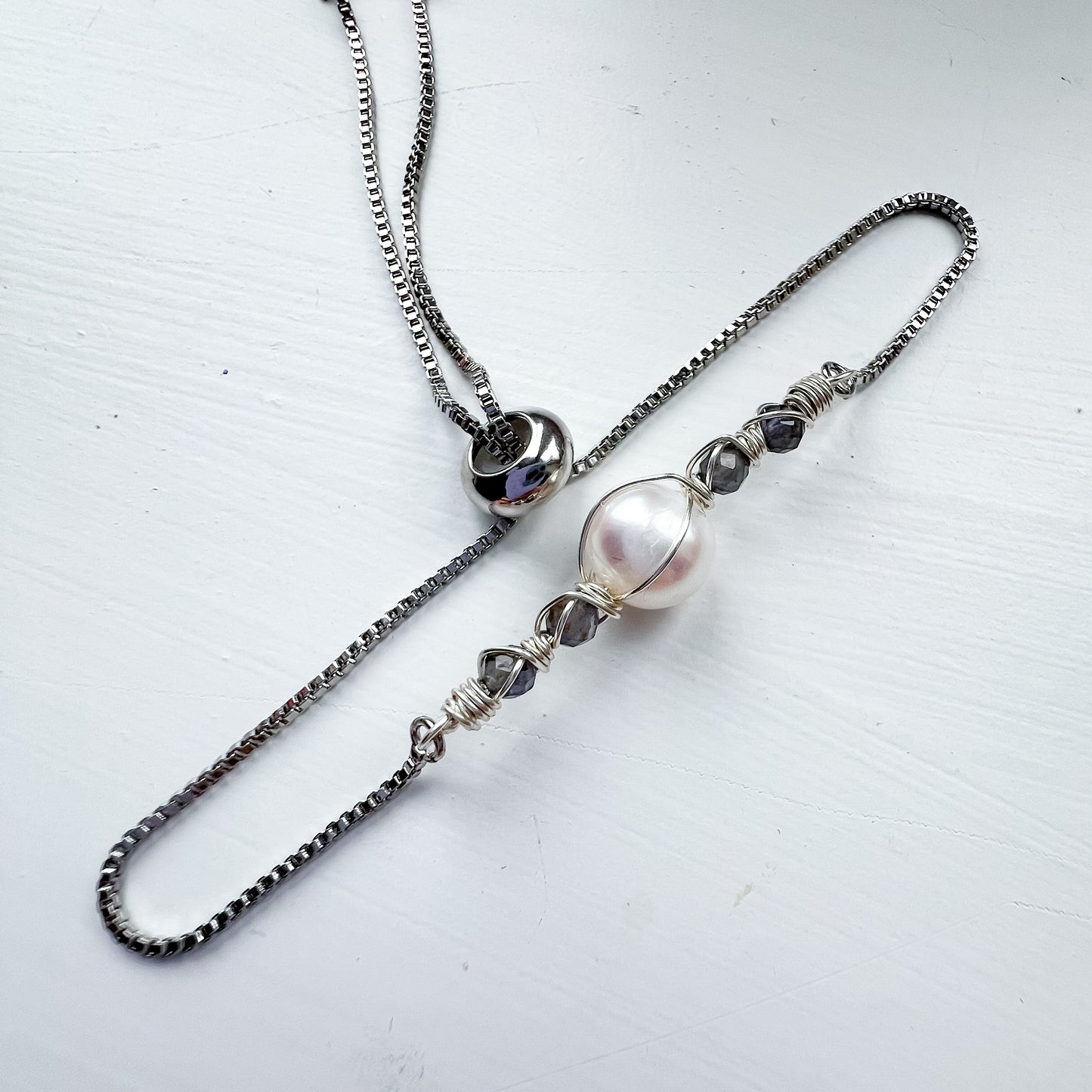✨ Pearl Bracelet Collection ✨ Iolite