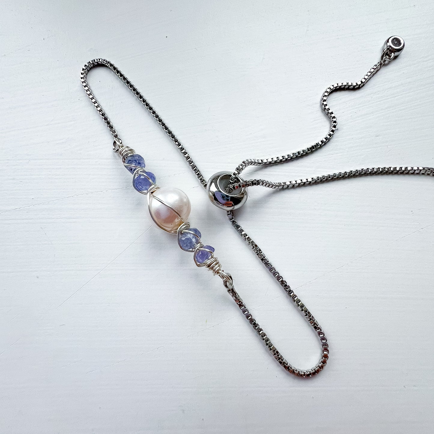 ✨ Pearl Bracelet Collection ✨ Tanzanite