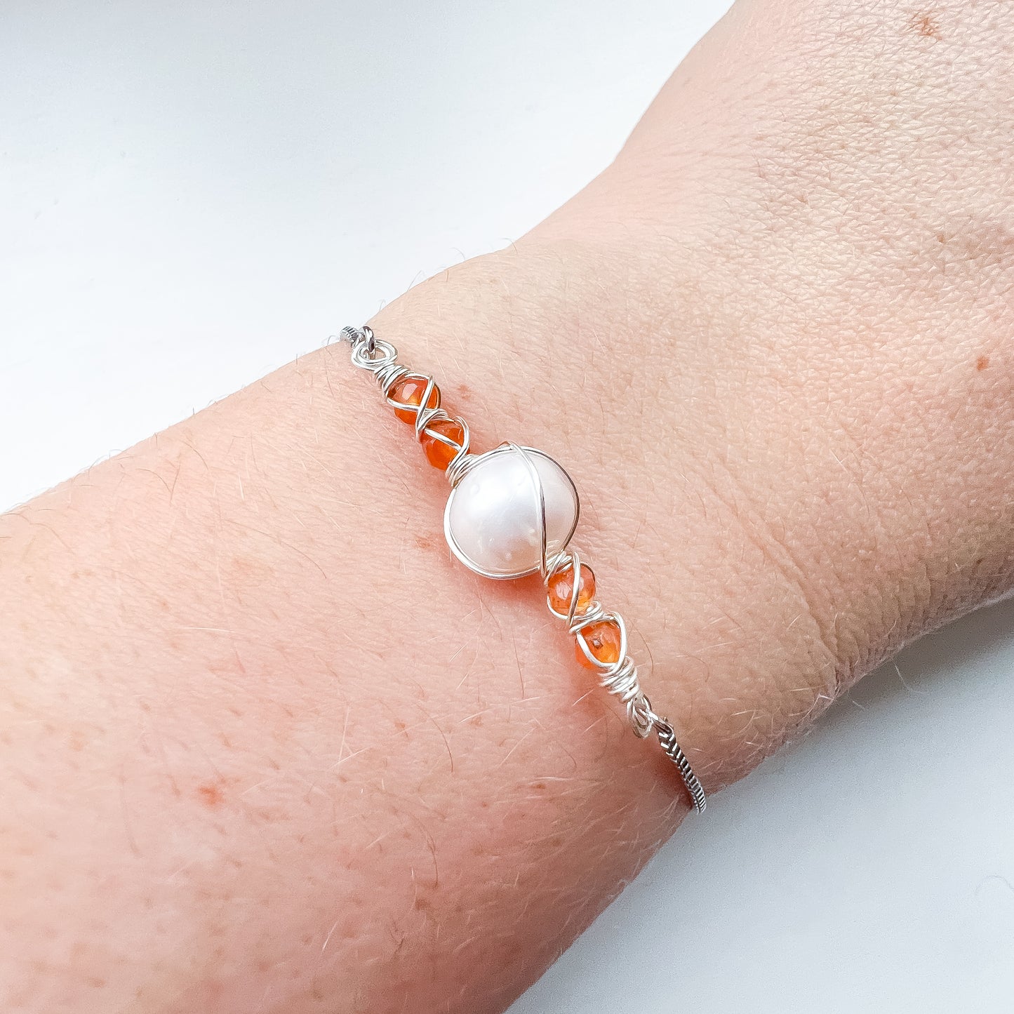 . ✨ Pearl Bracelet Collection ✨ Carnelian