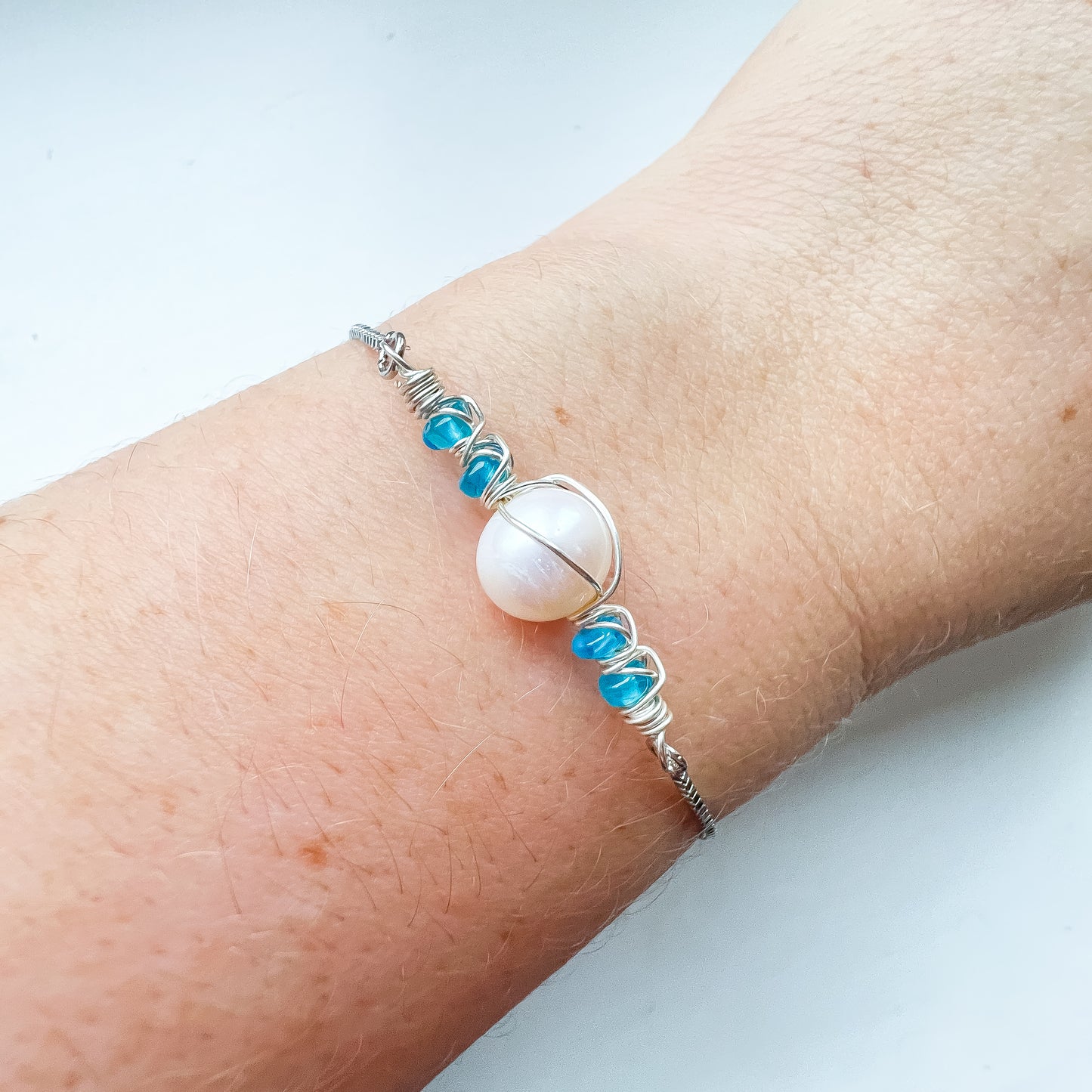 Pearl Bracelet Collection ✨ Apatite