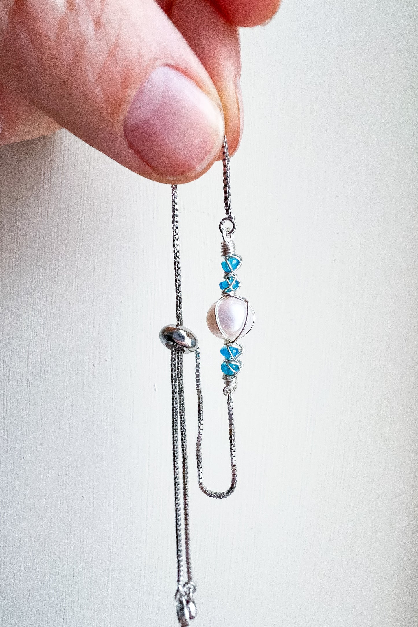 Pearl Bracelet Collection ✨ Apatite