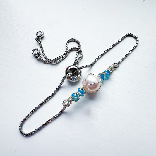 Pearl Bracelet Collection ✨ Apatite