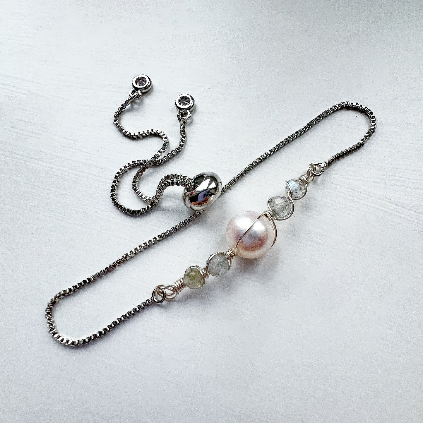✨ Pearl Bracelet Collection ✨ Labradorite