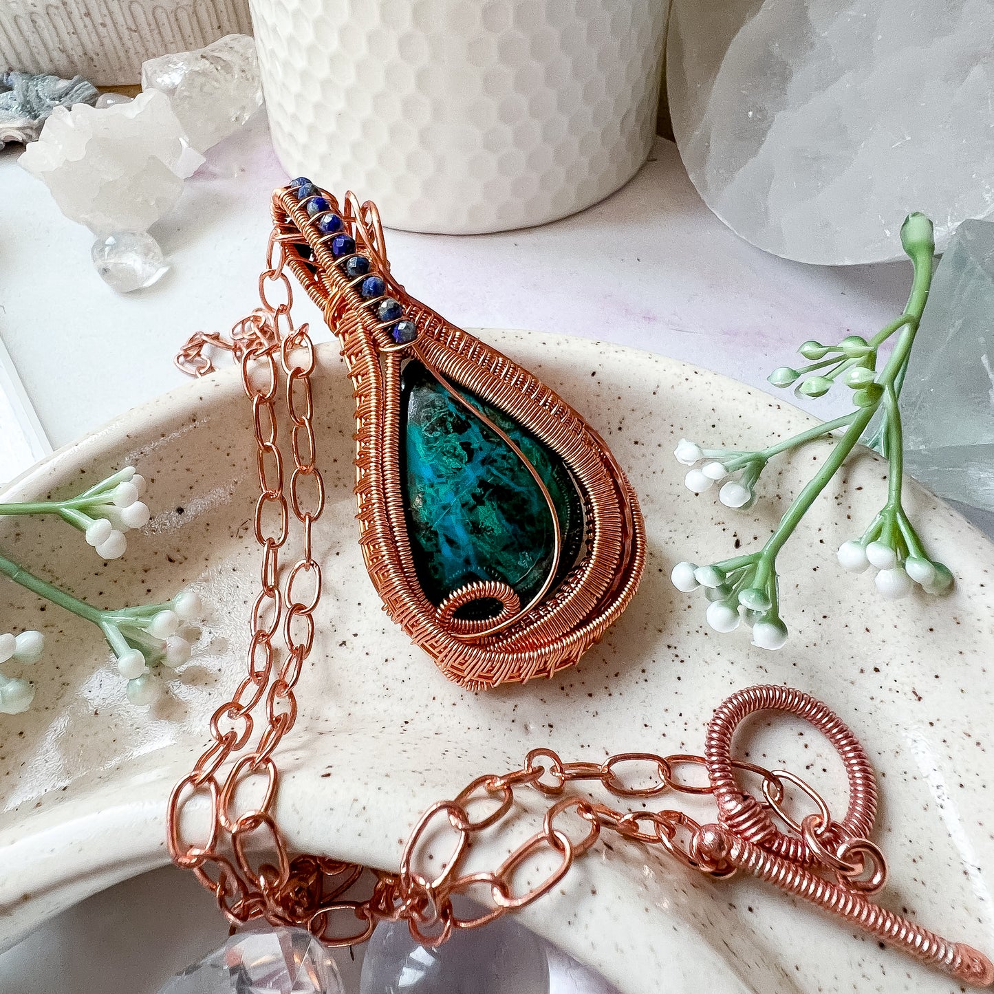 Chrysocholla Pendant