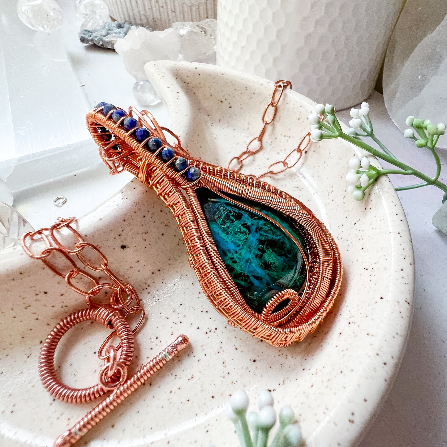 Chrysocholla Pendant