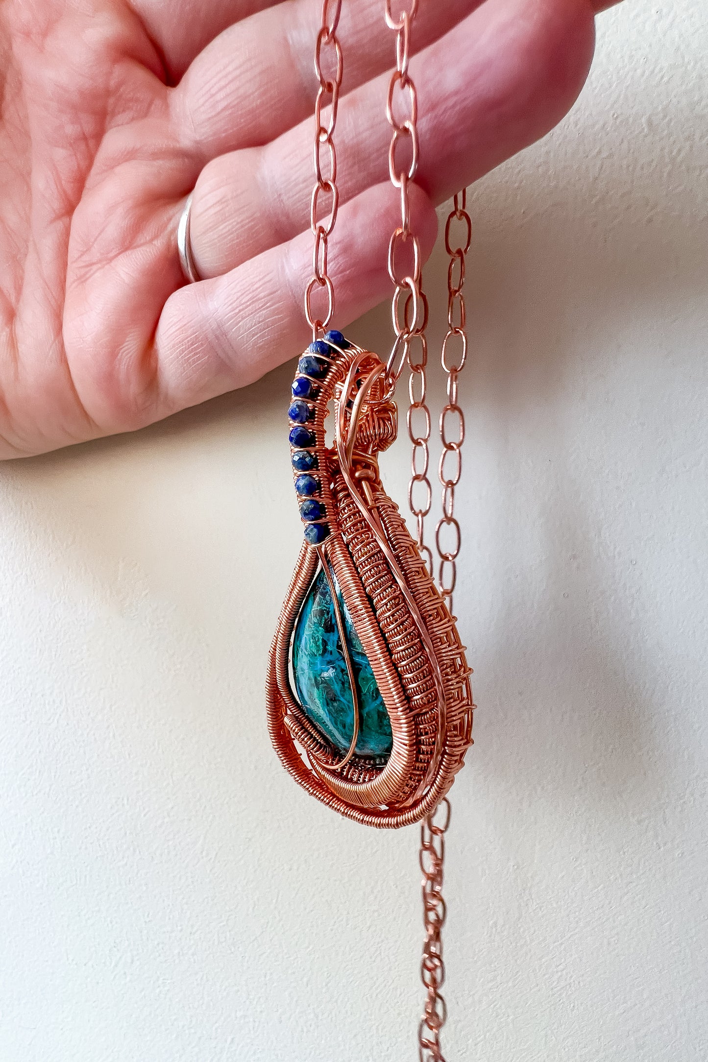 Chrysocholla Pendant