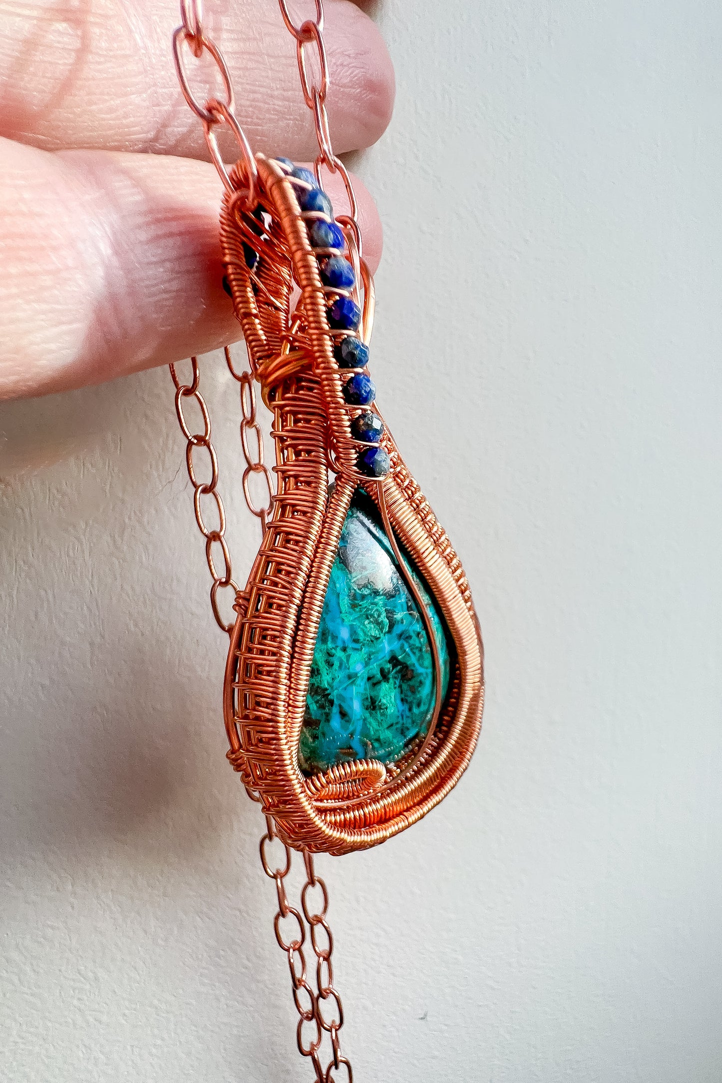 Chrysocholla Pendant