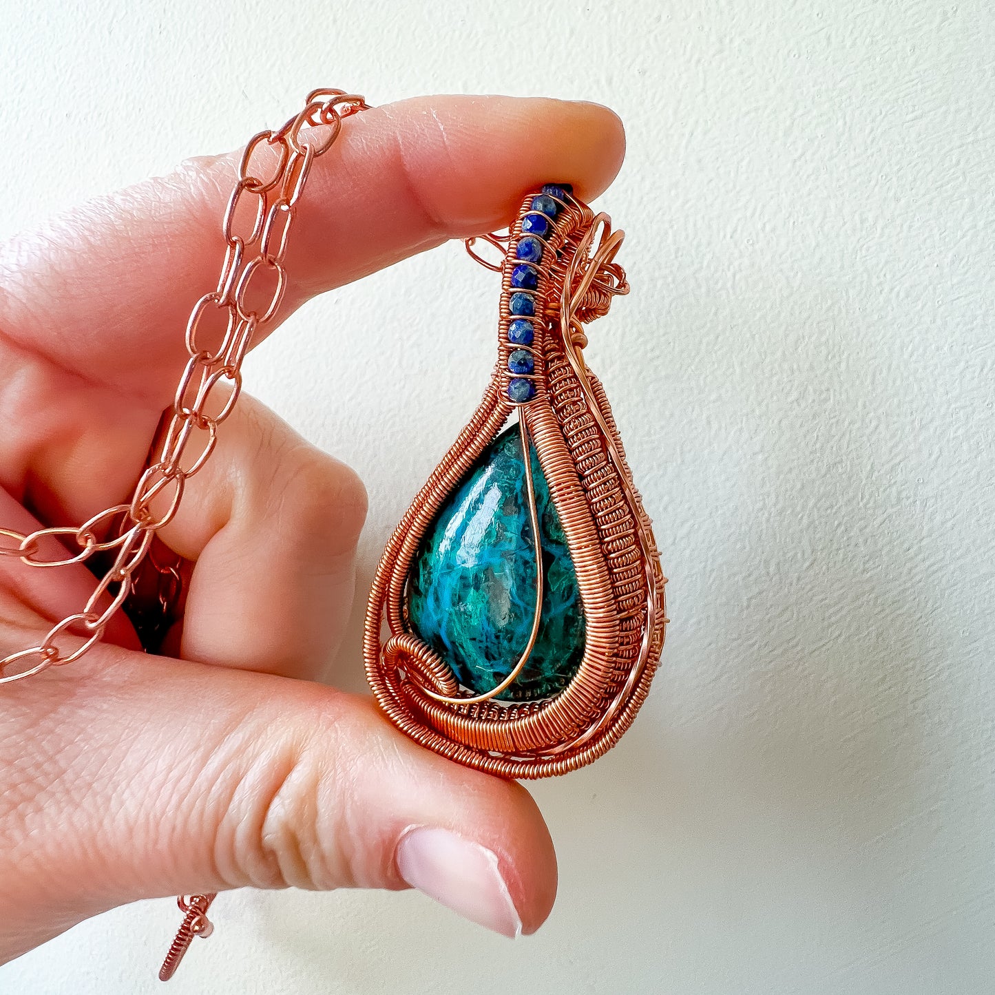 Chrysocholla Pendant