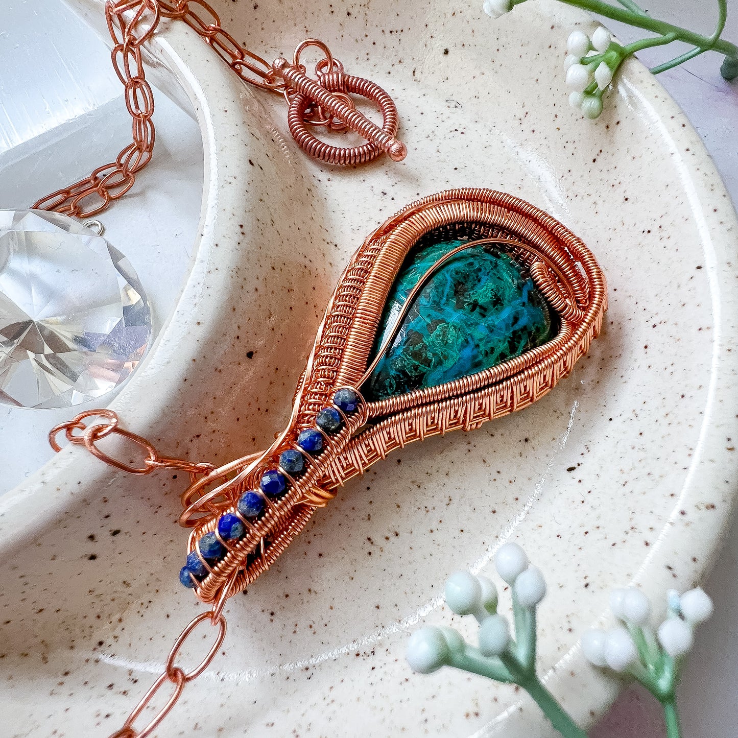 Chrysocholla Pendant