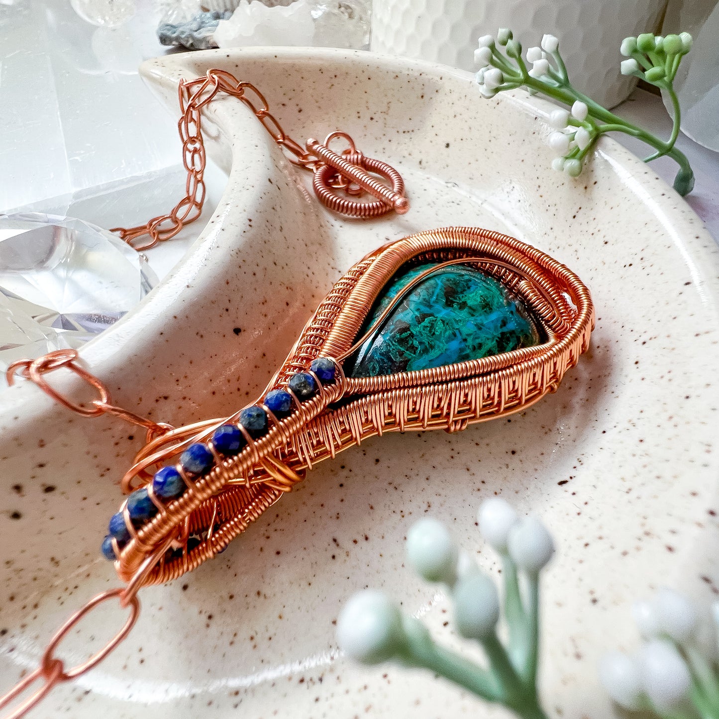 Chrysocholla Pendant