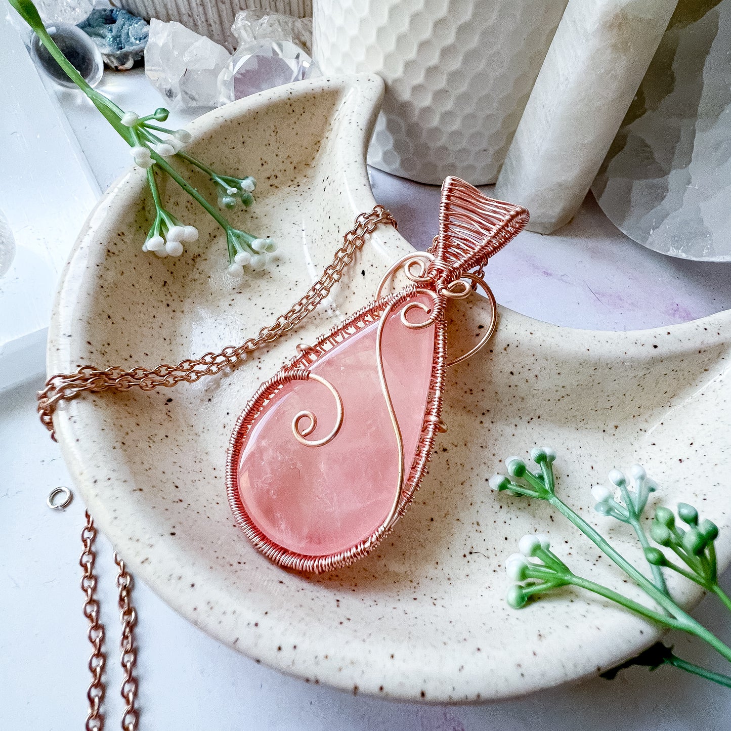 Rose Quartz Self Love Necklace
