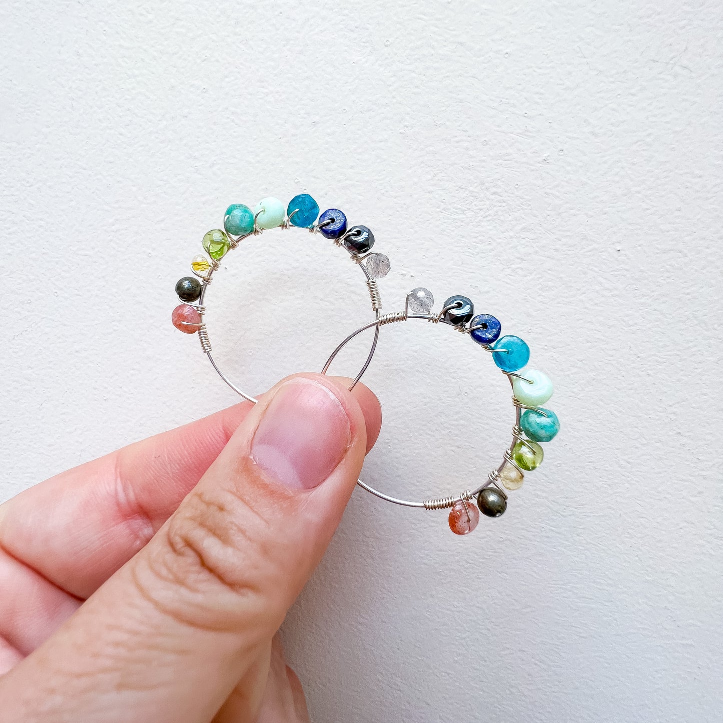 Lionsgate portal earrings in silver
