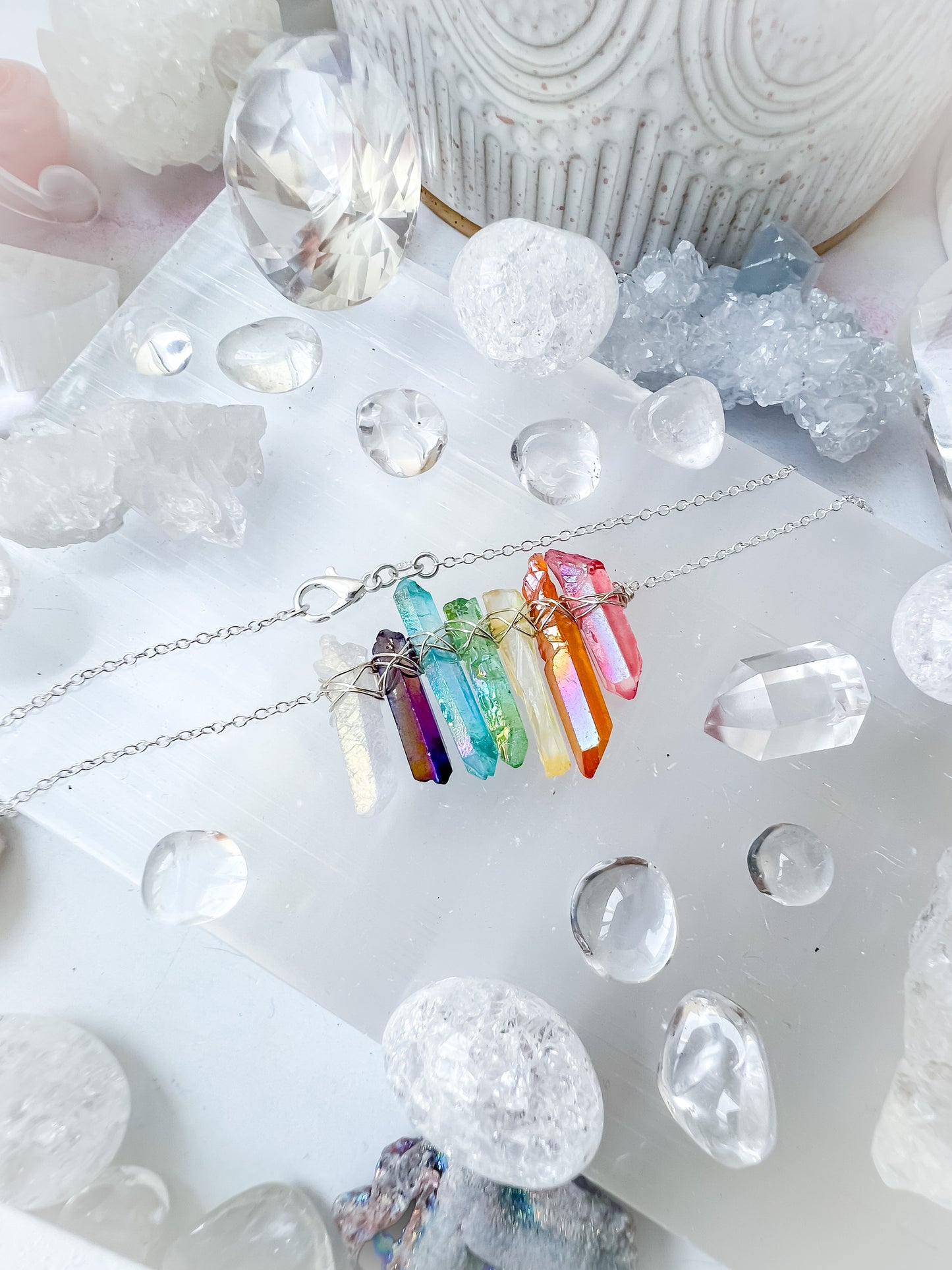 .✨ NEW ✨ Rainbow shard necklace