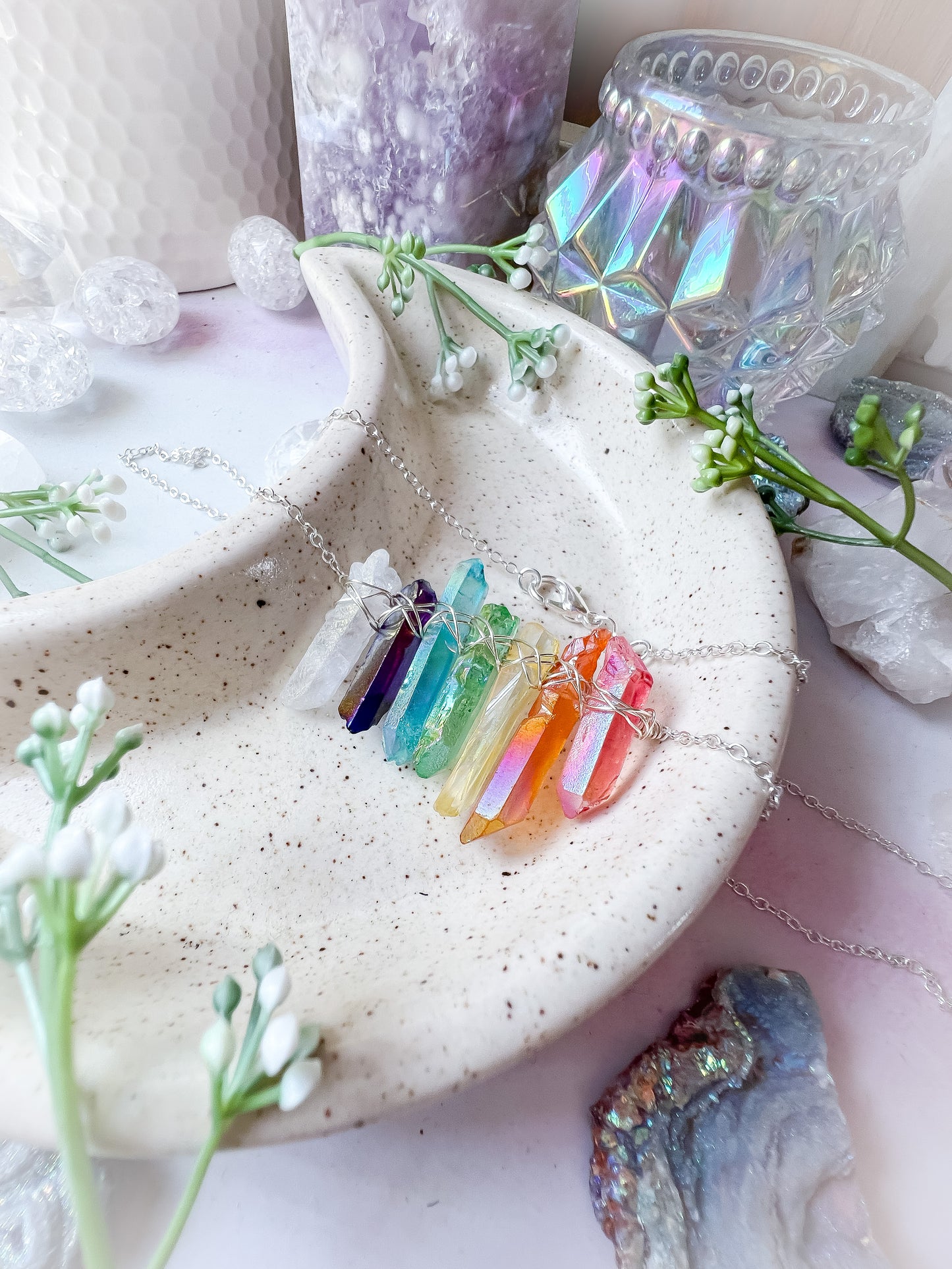 .✨ NEW ✨ Rainbow shard necklace