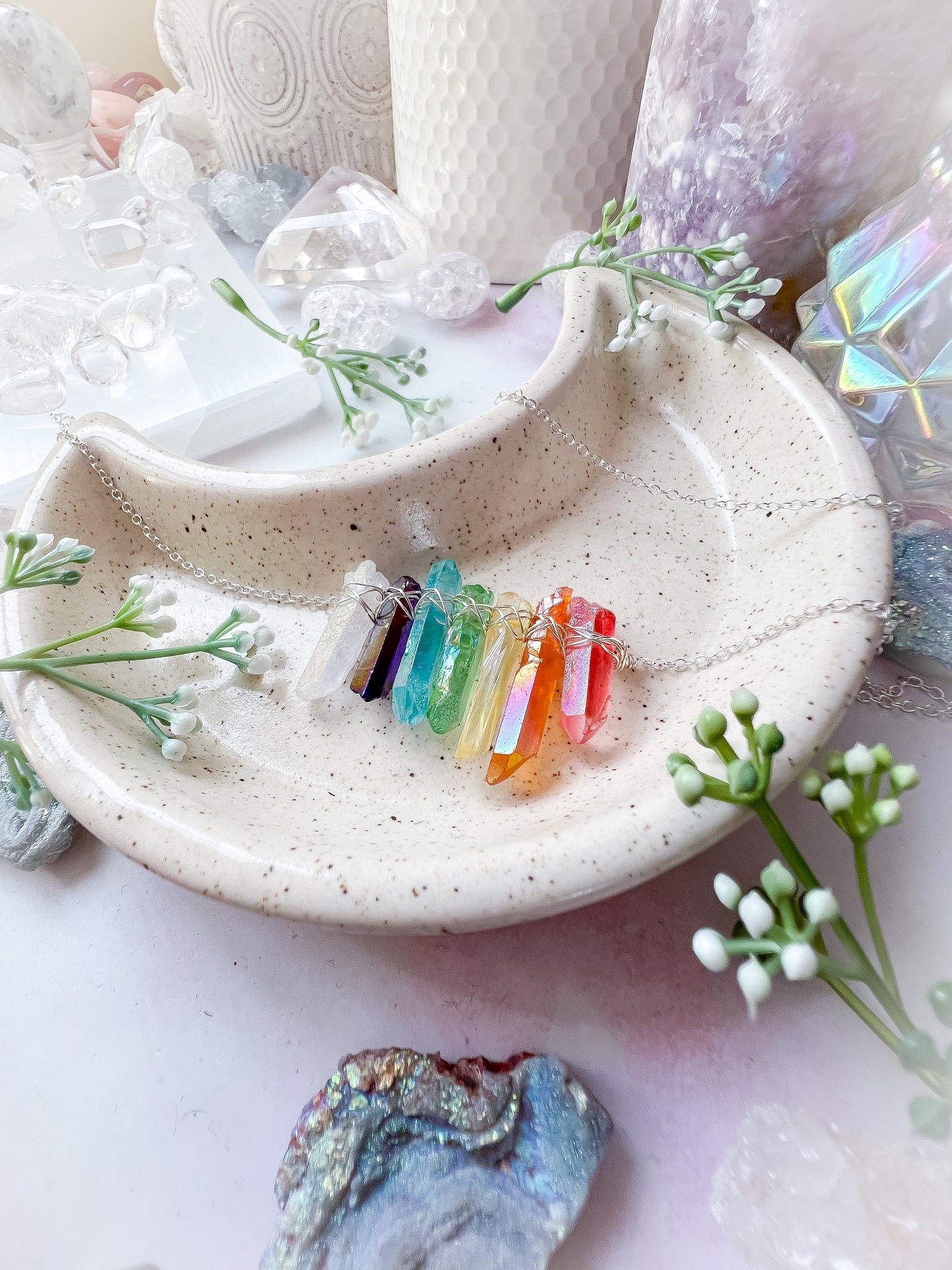 .✨ NEW ✨ Rainbow shard necklace