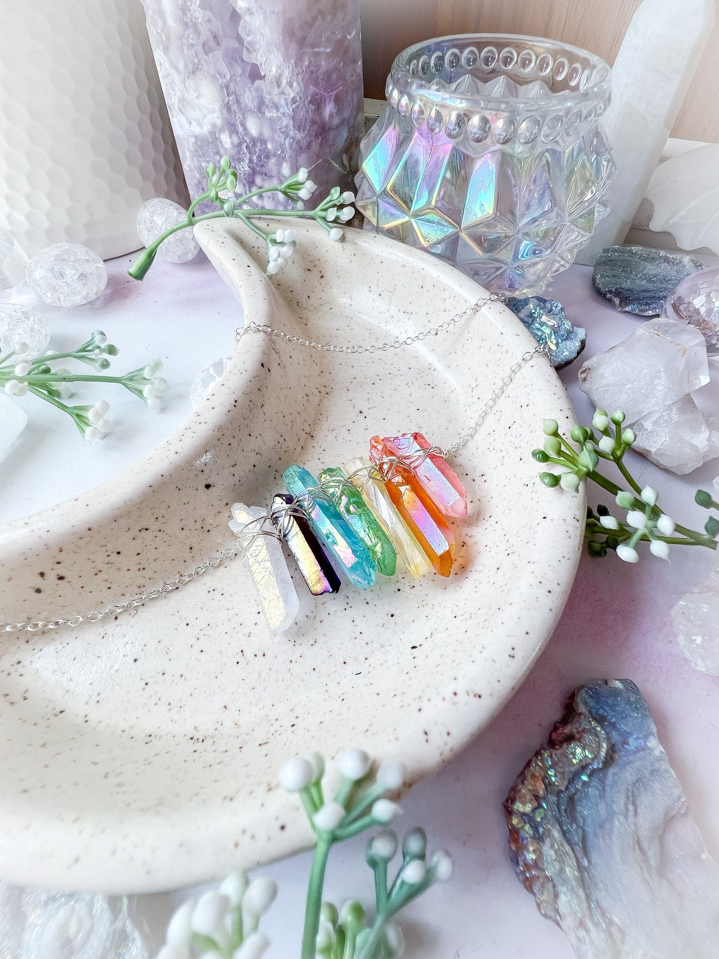 .✨ NEW ✨ Rainbow shard necklace