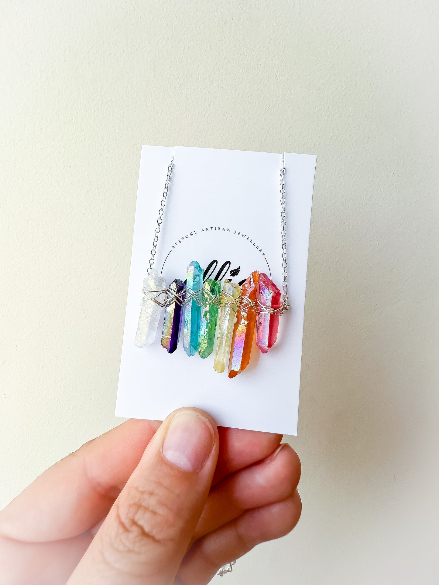 .✨ NEW ✨ Rainbow shard necklace
