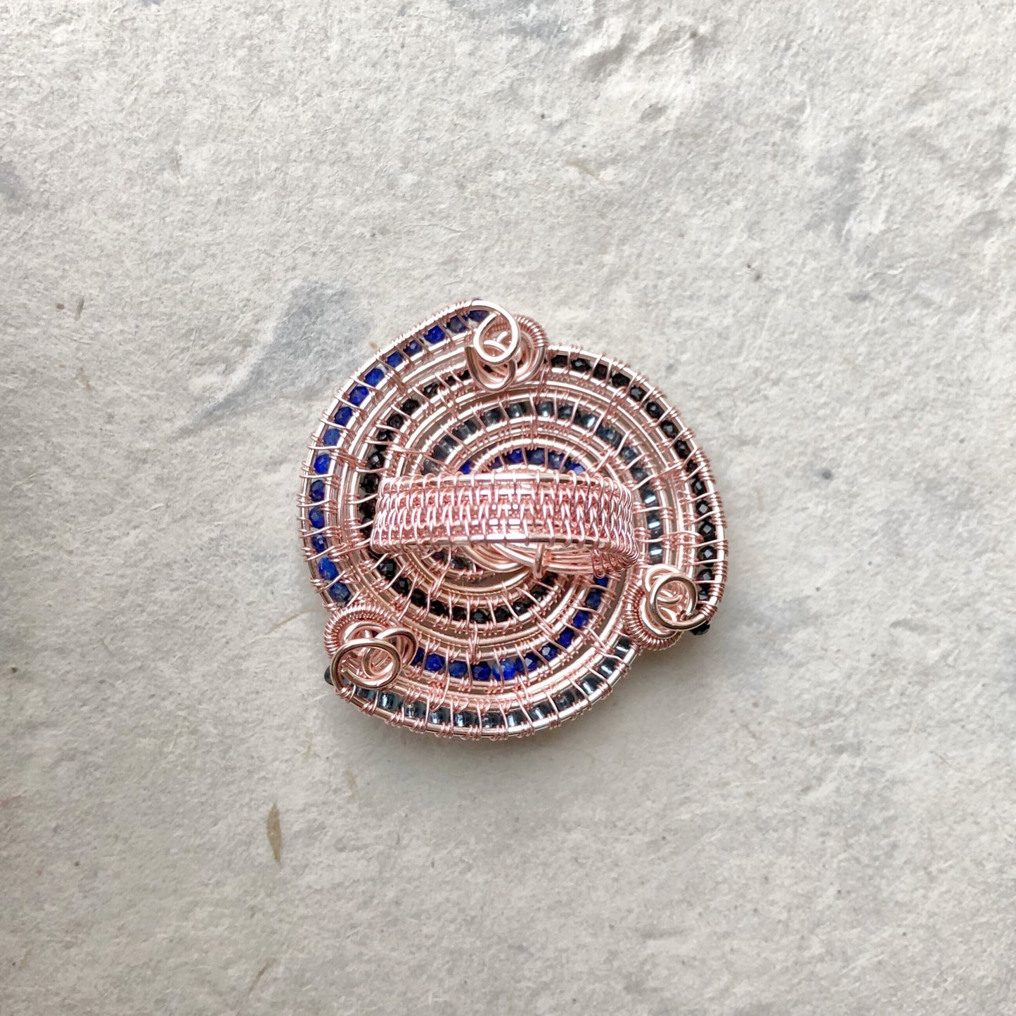 Lapis Lazuli Statement Cocktail Ring