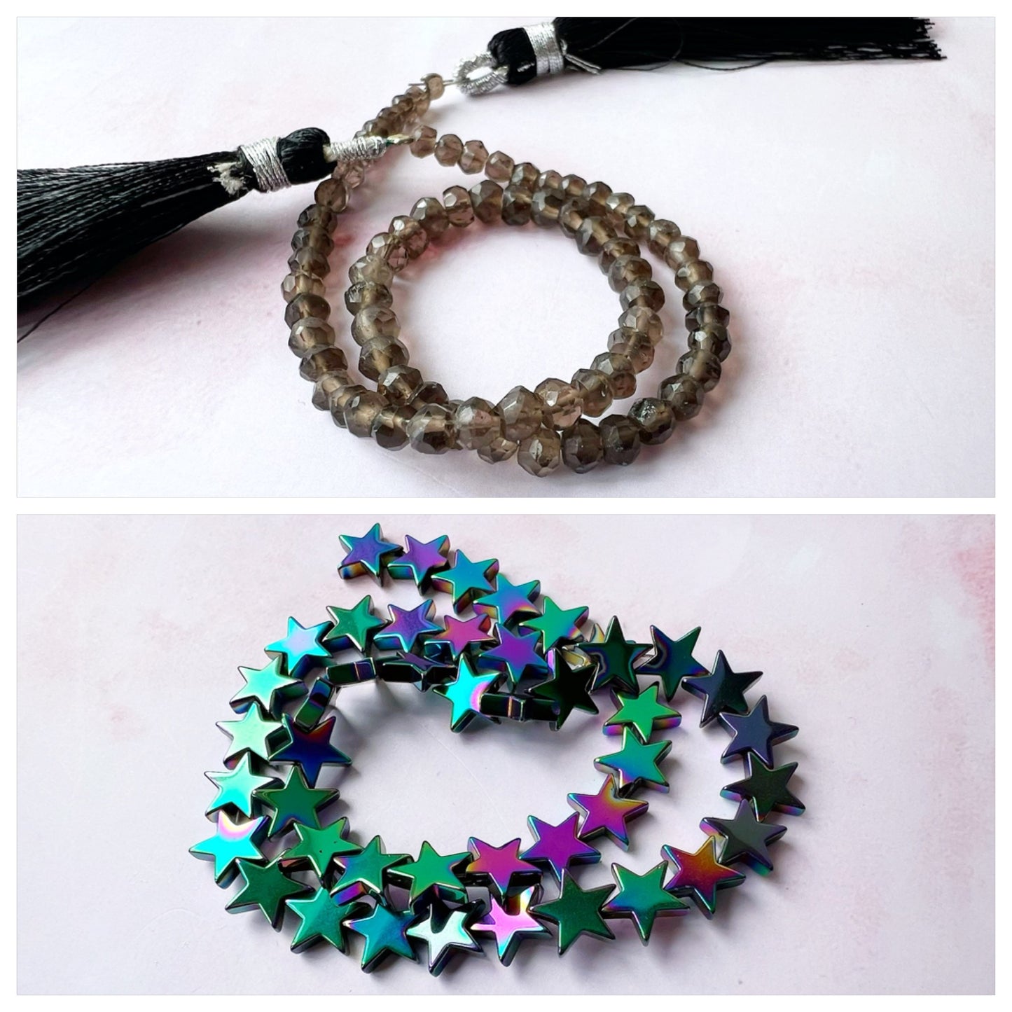 GOLD - Smokey Quartz Customisable bracelets