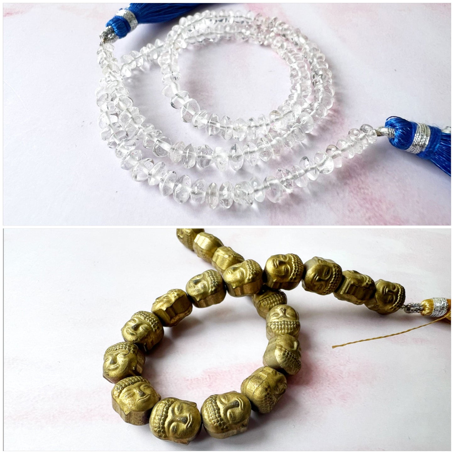 SILVER - Clear Quartz Customisable bracelets