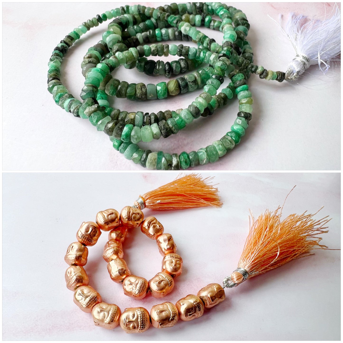 SILVER - Emerald Customisable bracelets