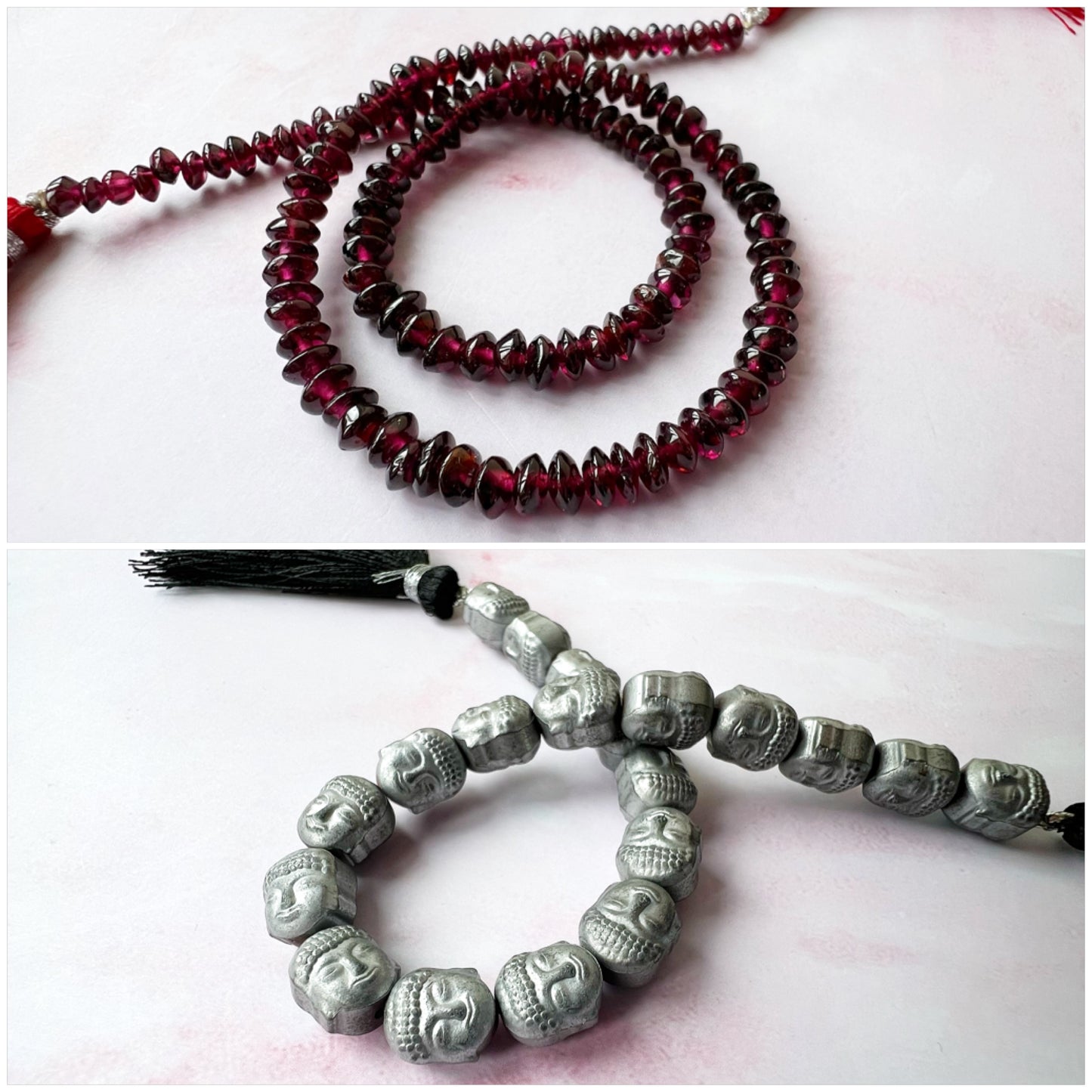 GOLD - Garnet Customisable bracelets