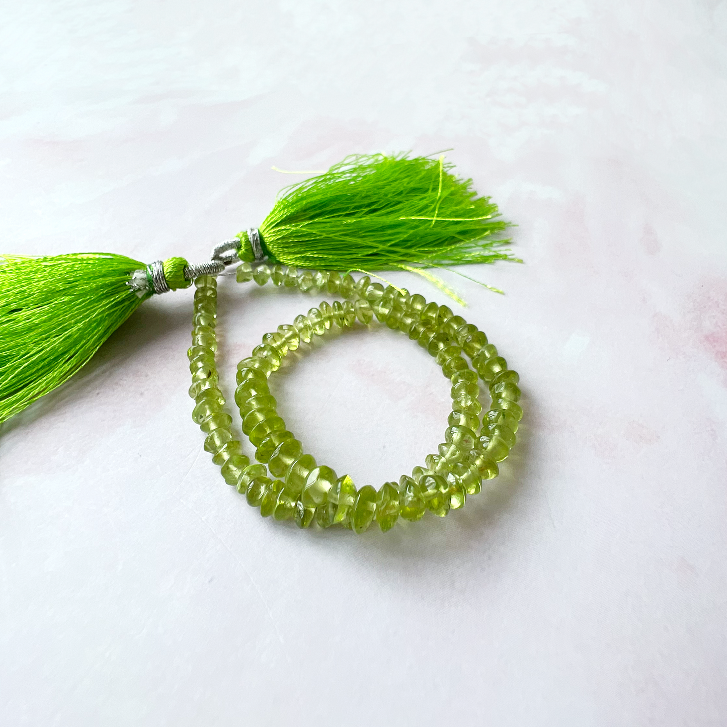 GOLD - Peridot Customisable bracelets