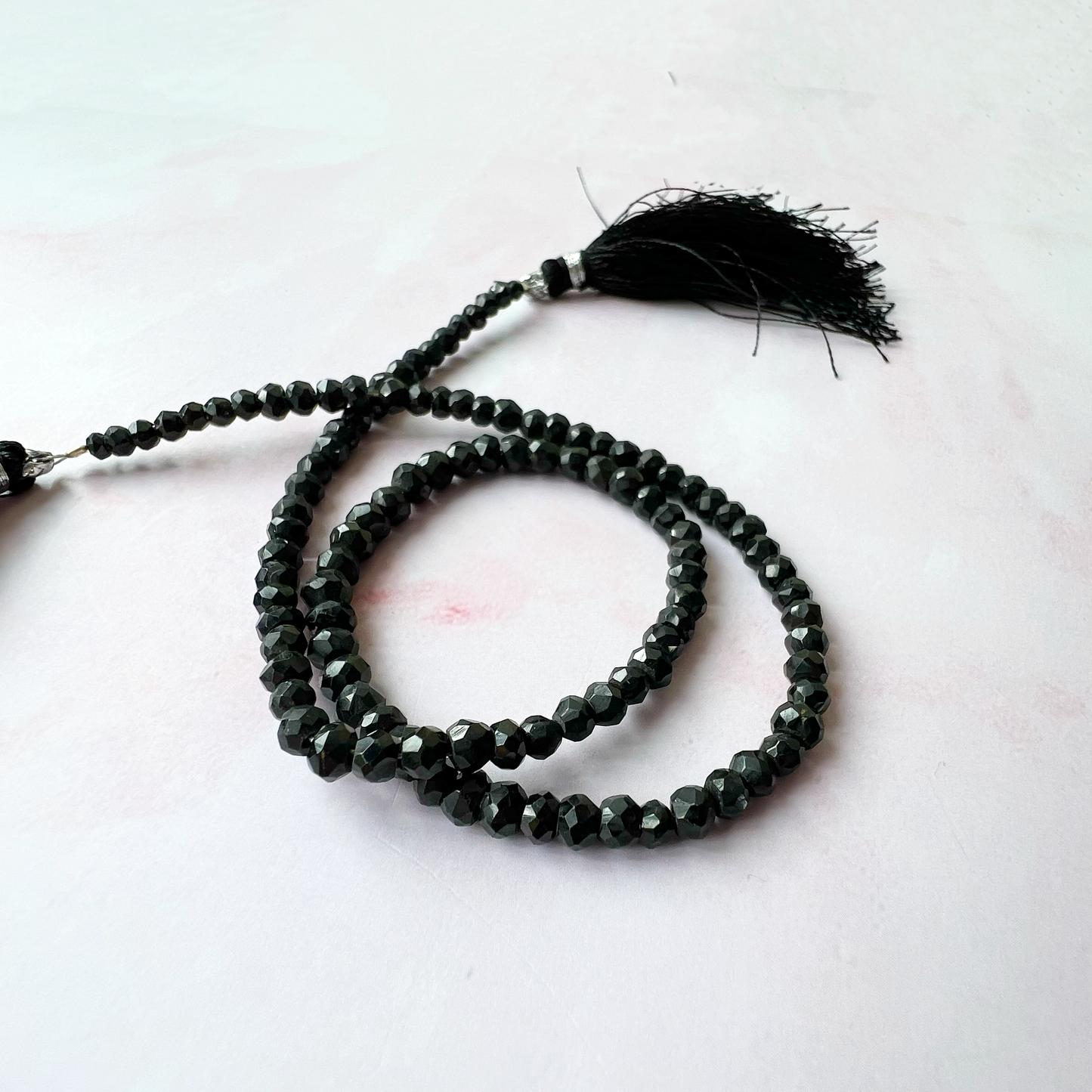 GOLD - Black Spinel Customisable bracelets
