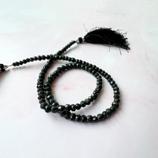 GOLD - Black Spinel Customisable bracelets