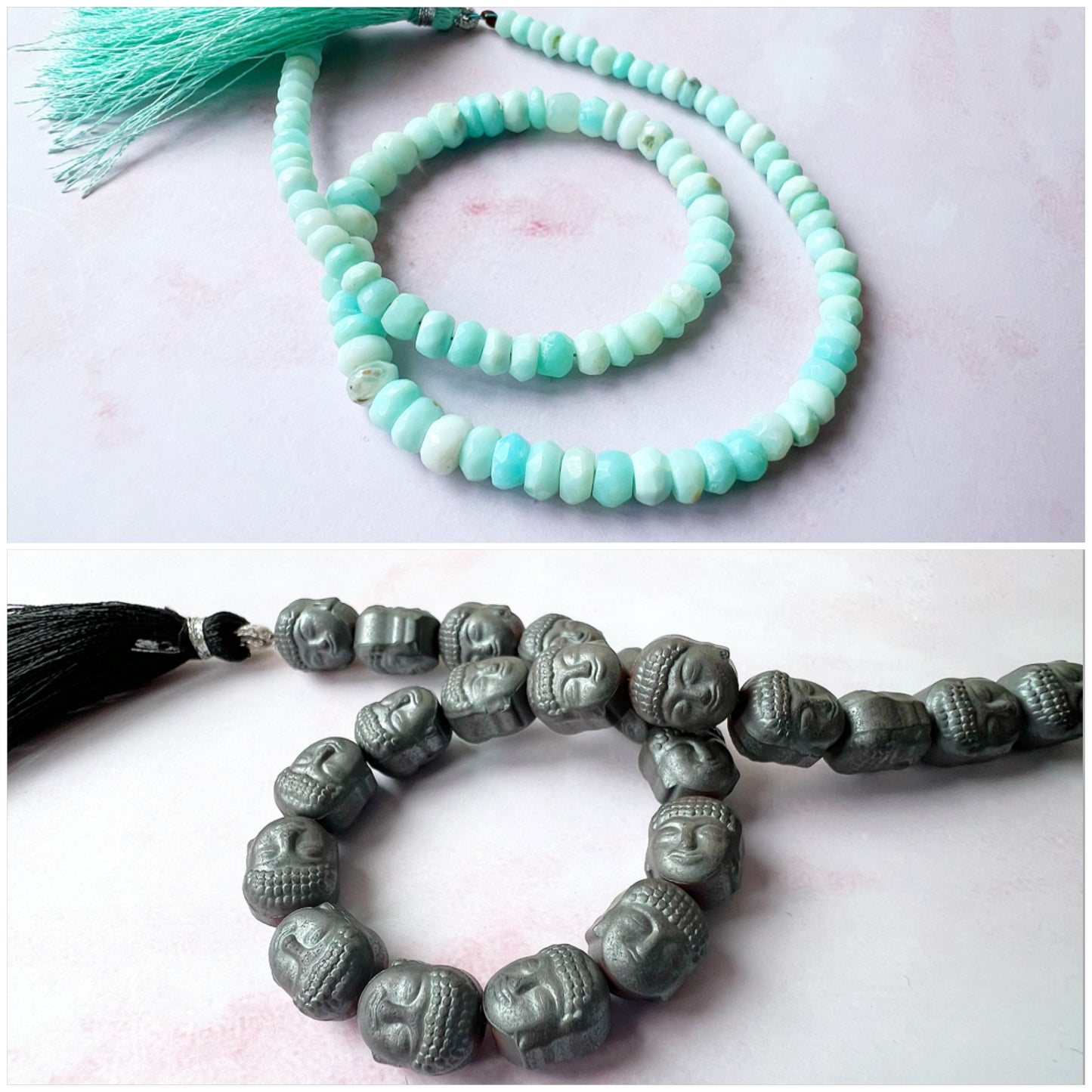 GOLD - Peruvian Opal Customisable bracelets - adjustable