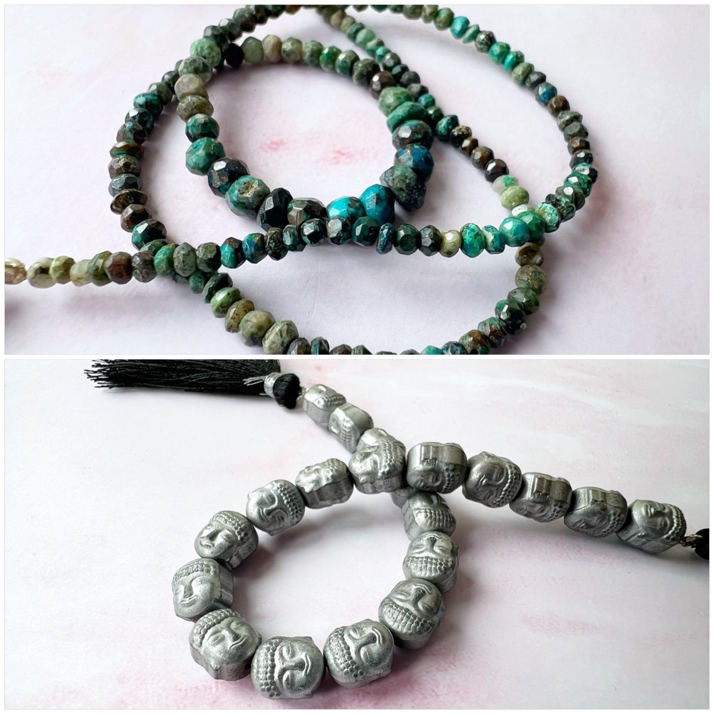GOLD - Chrysocolla Customisable bracelets