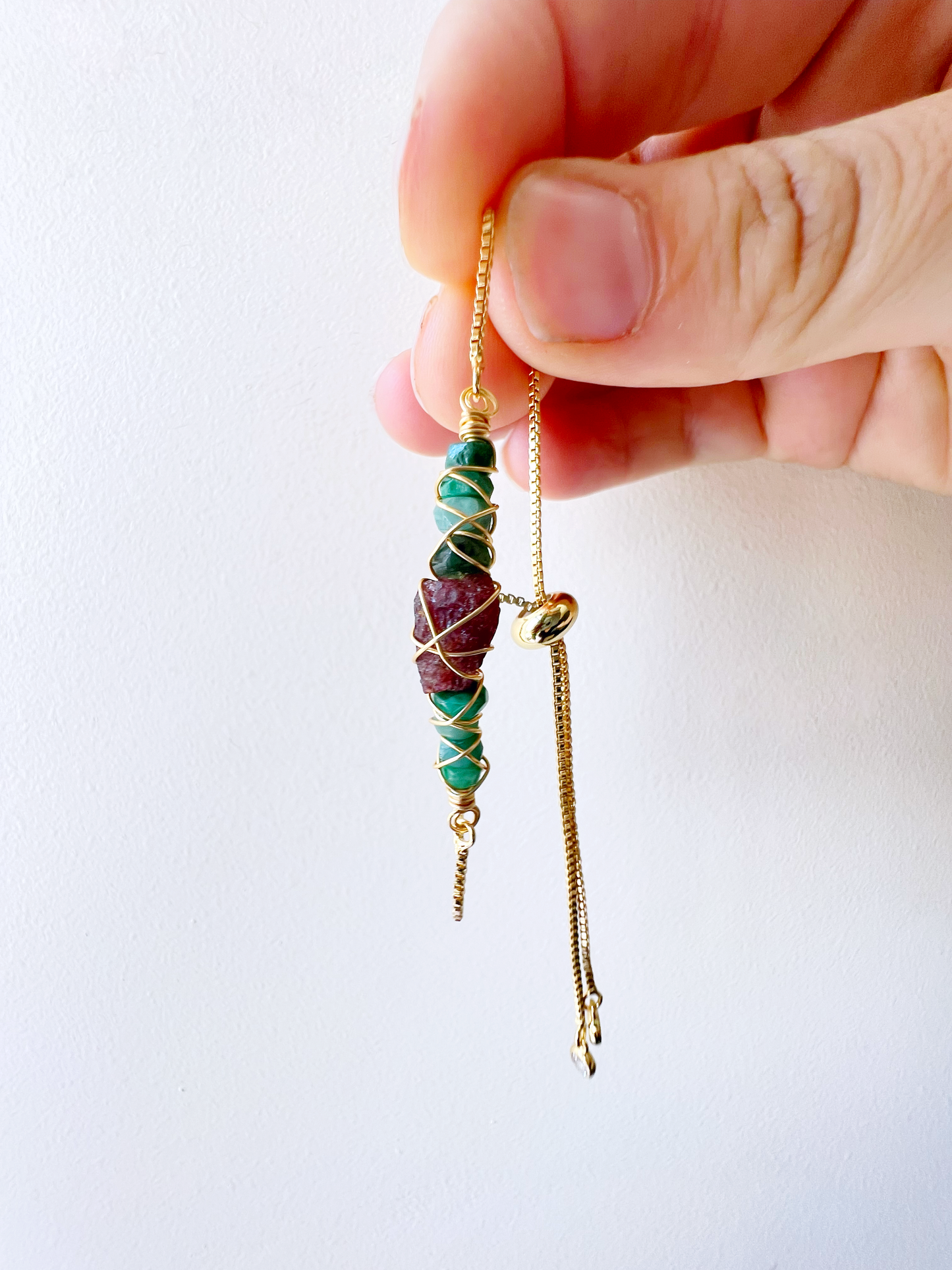 GOLD - Emerald Customisable bracelets