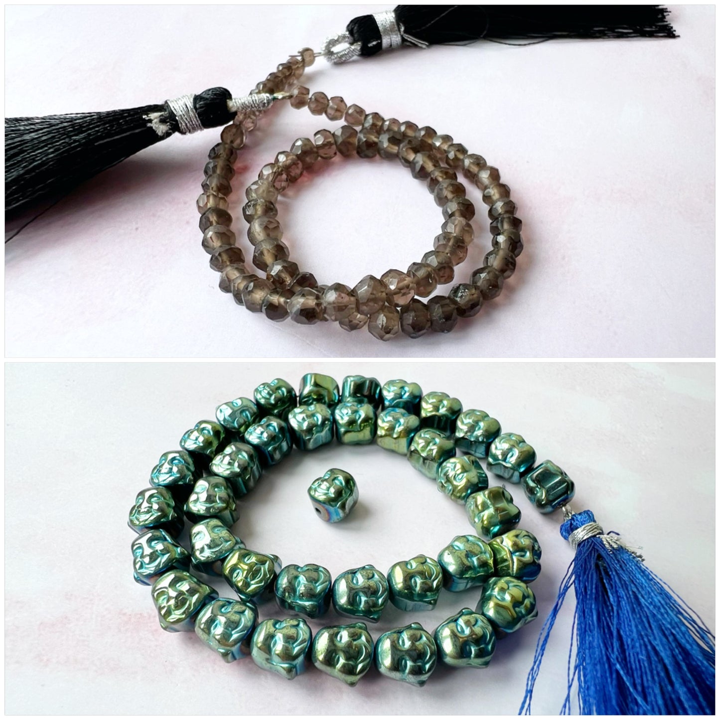 GOLD - Smokey Quartz Customisable bracelets