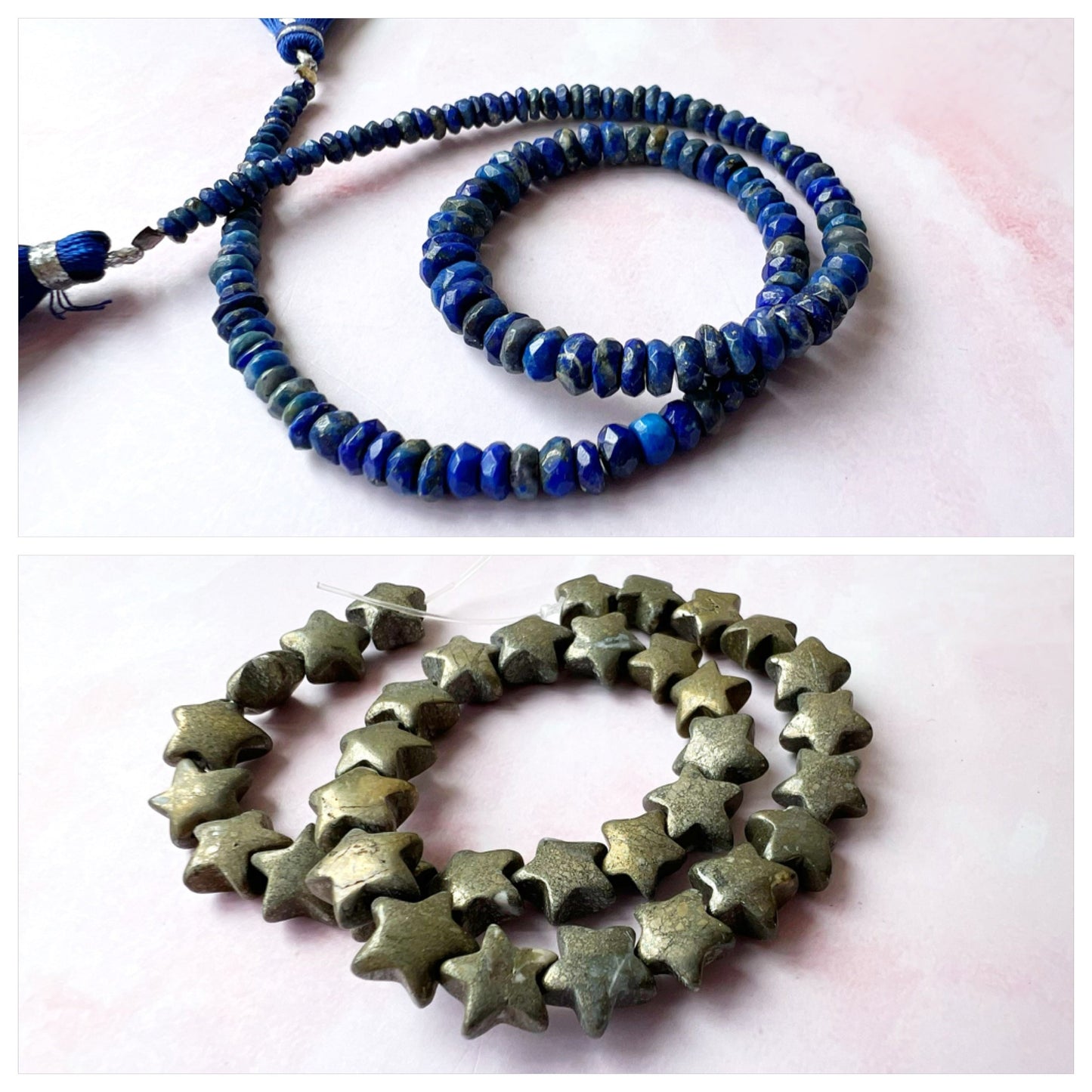 SILVER - Lapis Lazuli Customisable bracelets