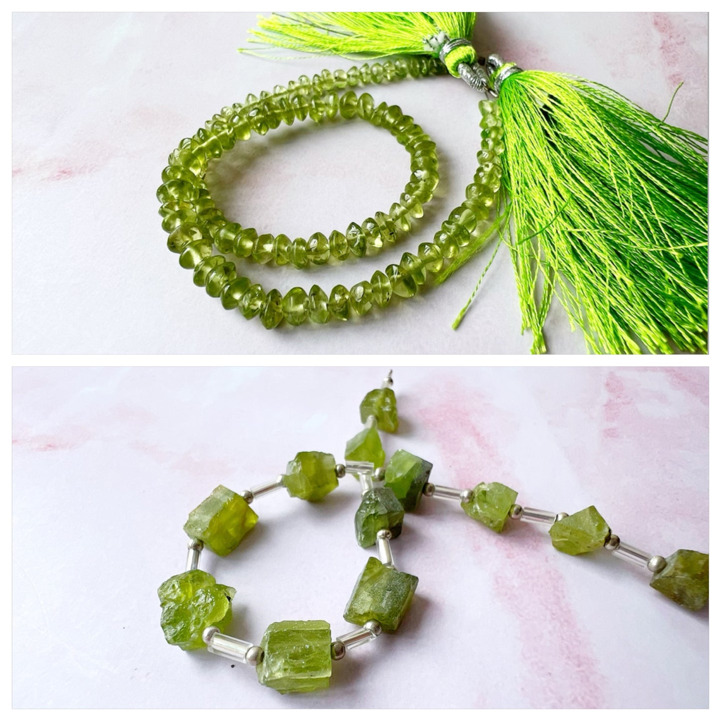 GOLD - Peridot Customisable bracelets
