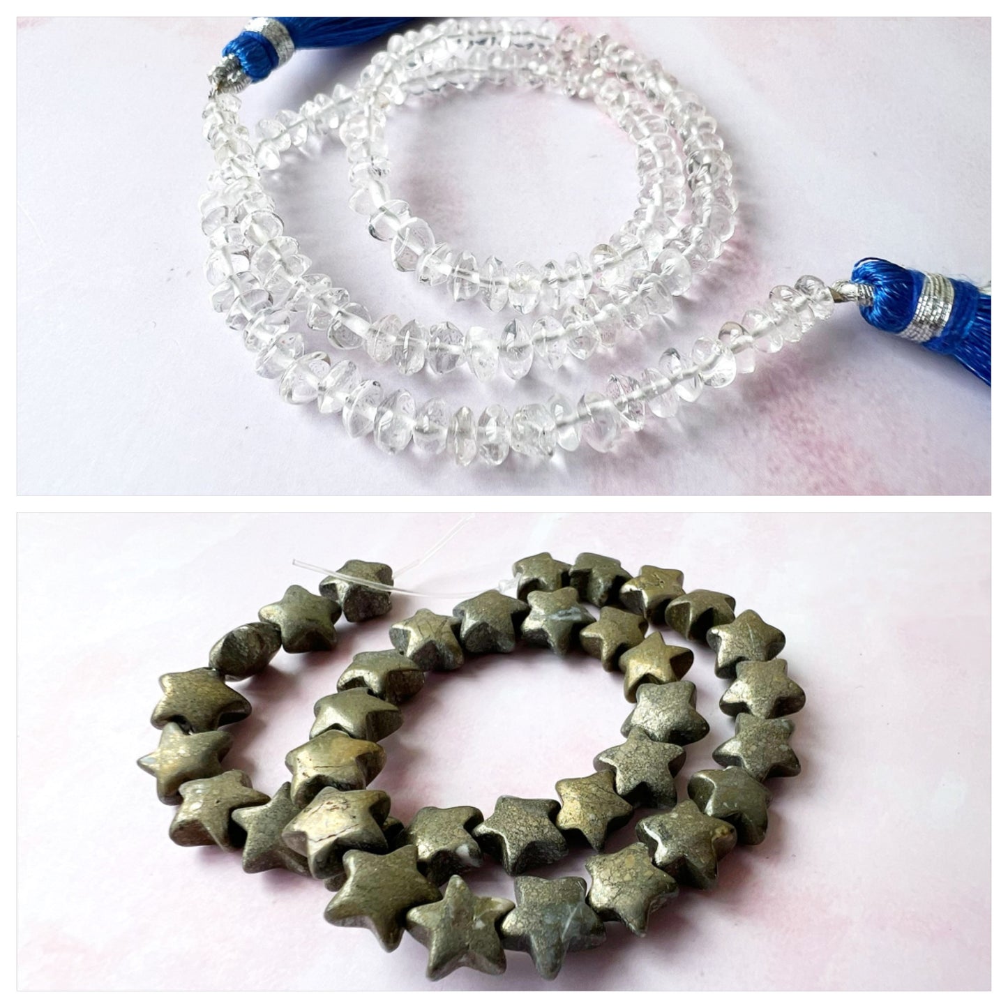 GOLD - Clear Quartz Customisable bracelets